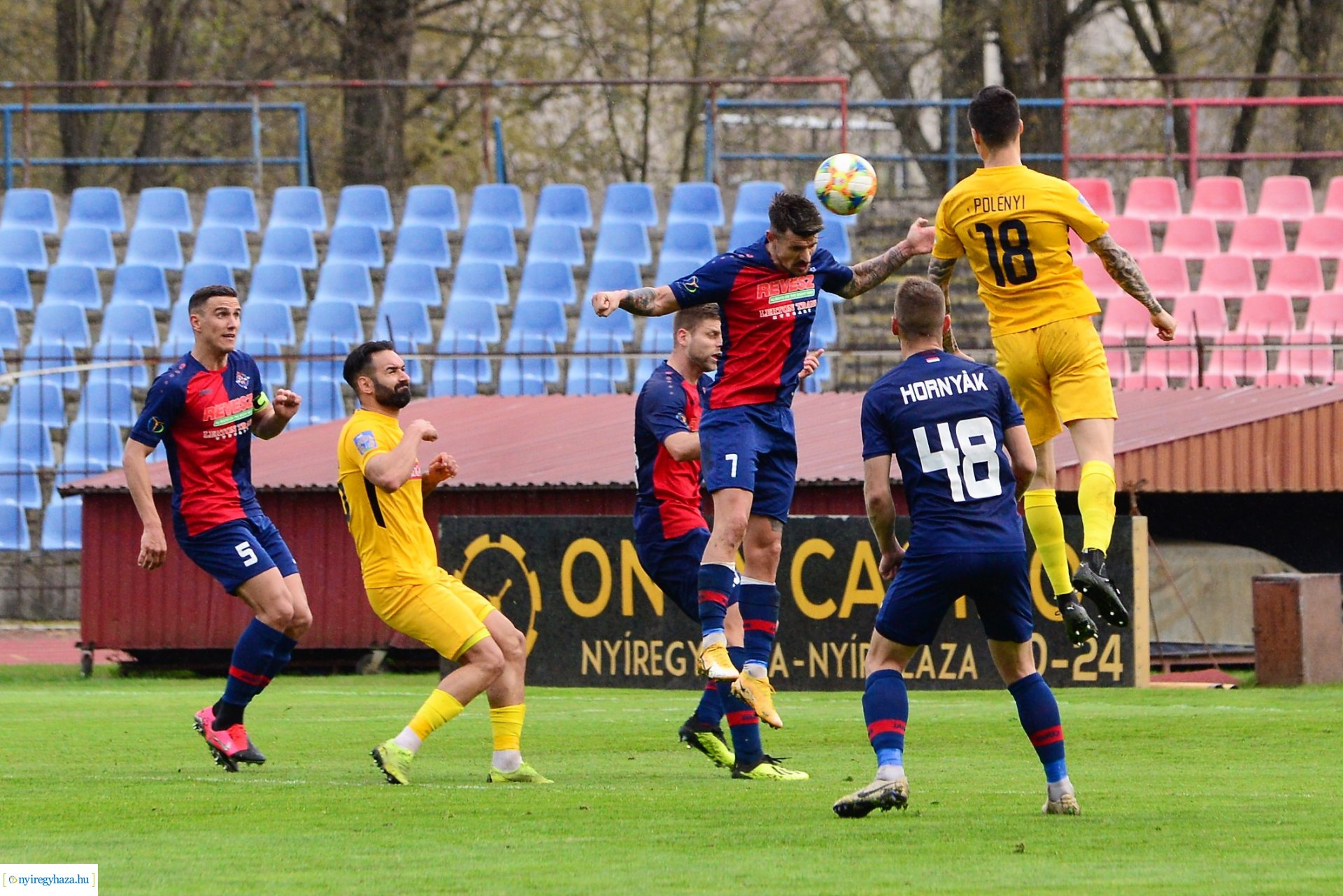 Nyíregyháza Spartacus-Siófok labdarúgó mérkőzés