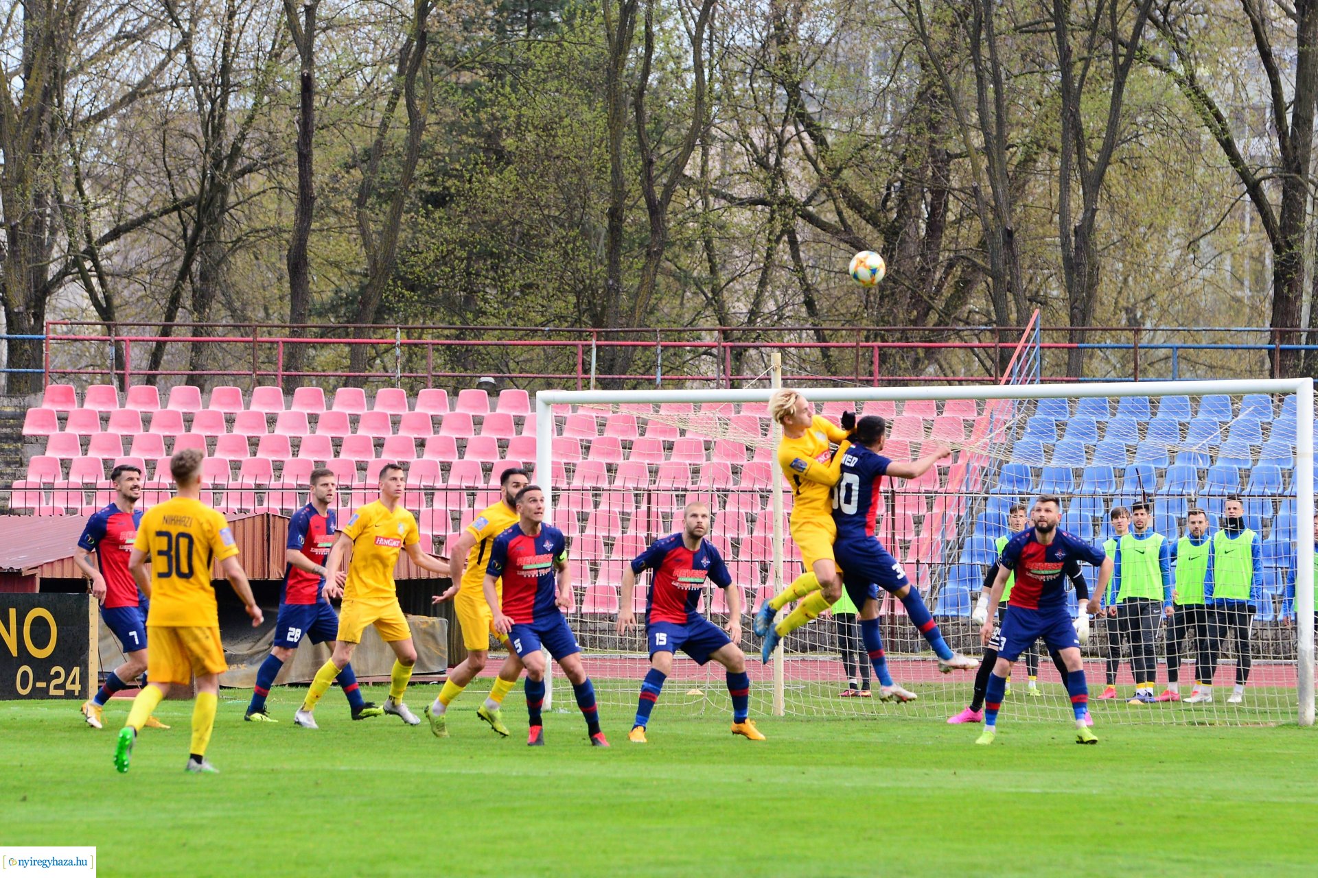 Nyíregyháza Spartacus-Siófok labdarúgó mérkőzés