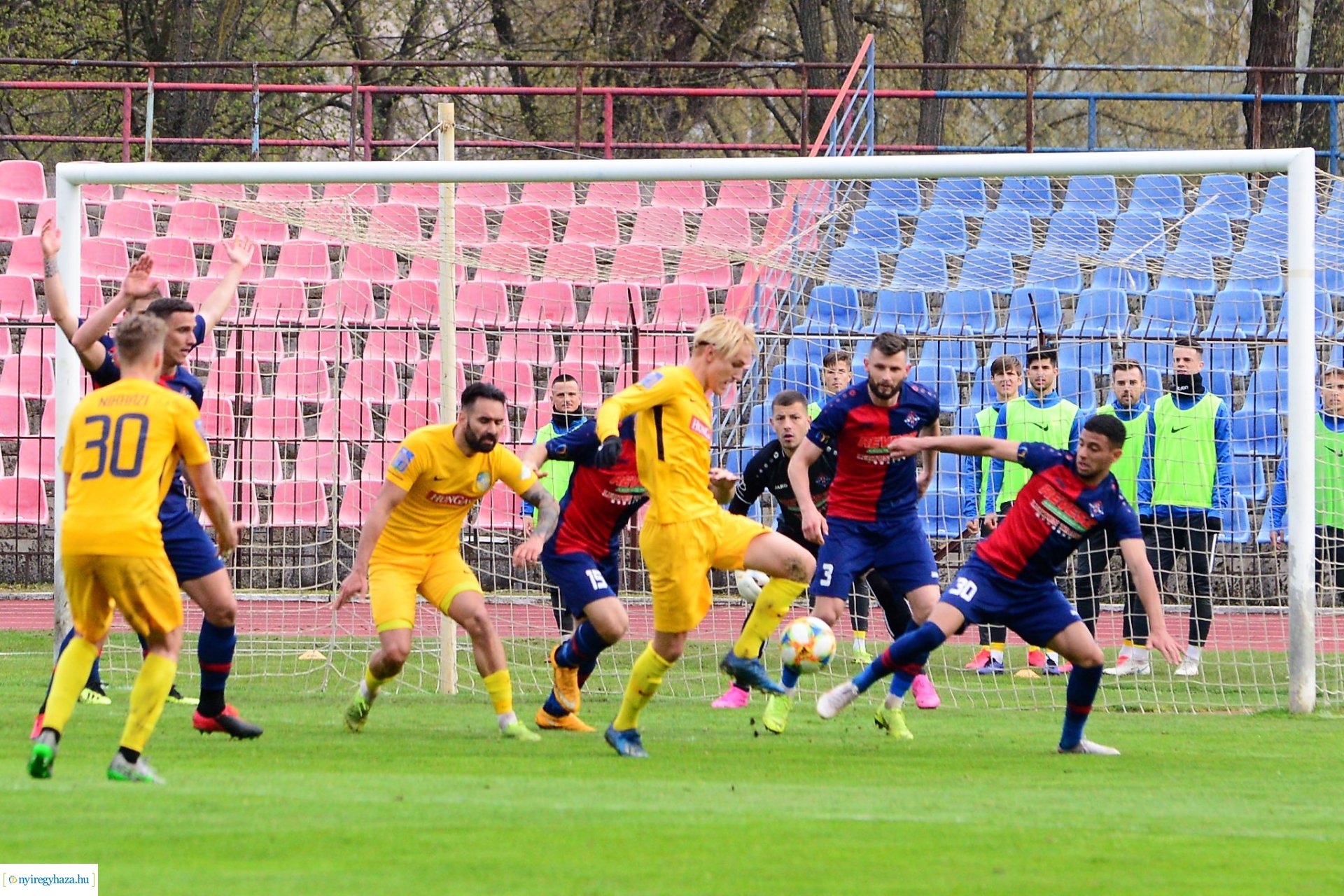 Nyíregyháza Spartacus-Siófok labdarúgó mérkőzés