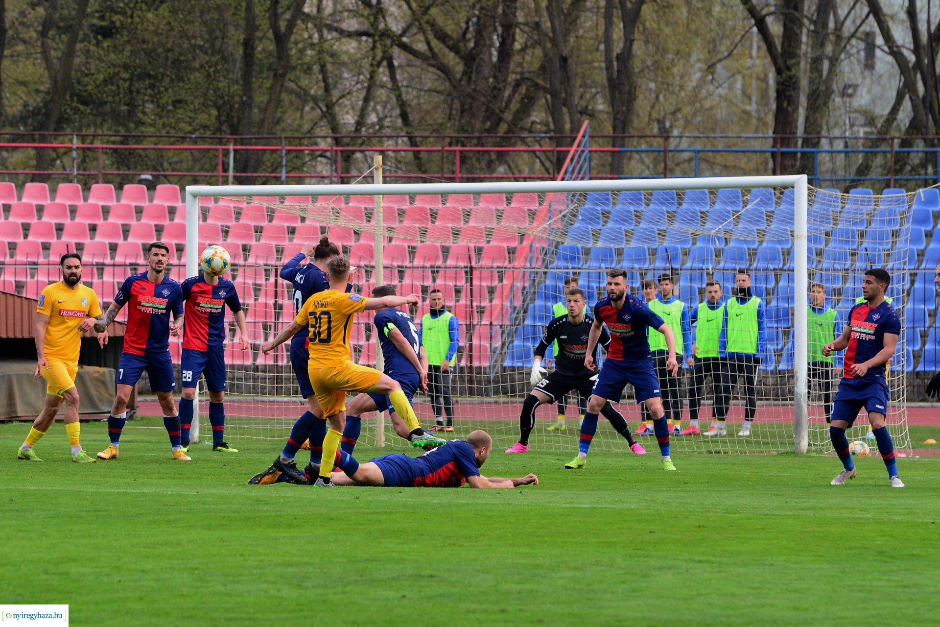 Nyíregyháza Spartacus-Siófok labdarúgó mérkőzés