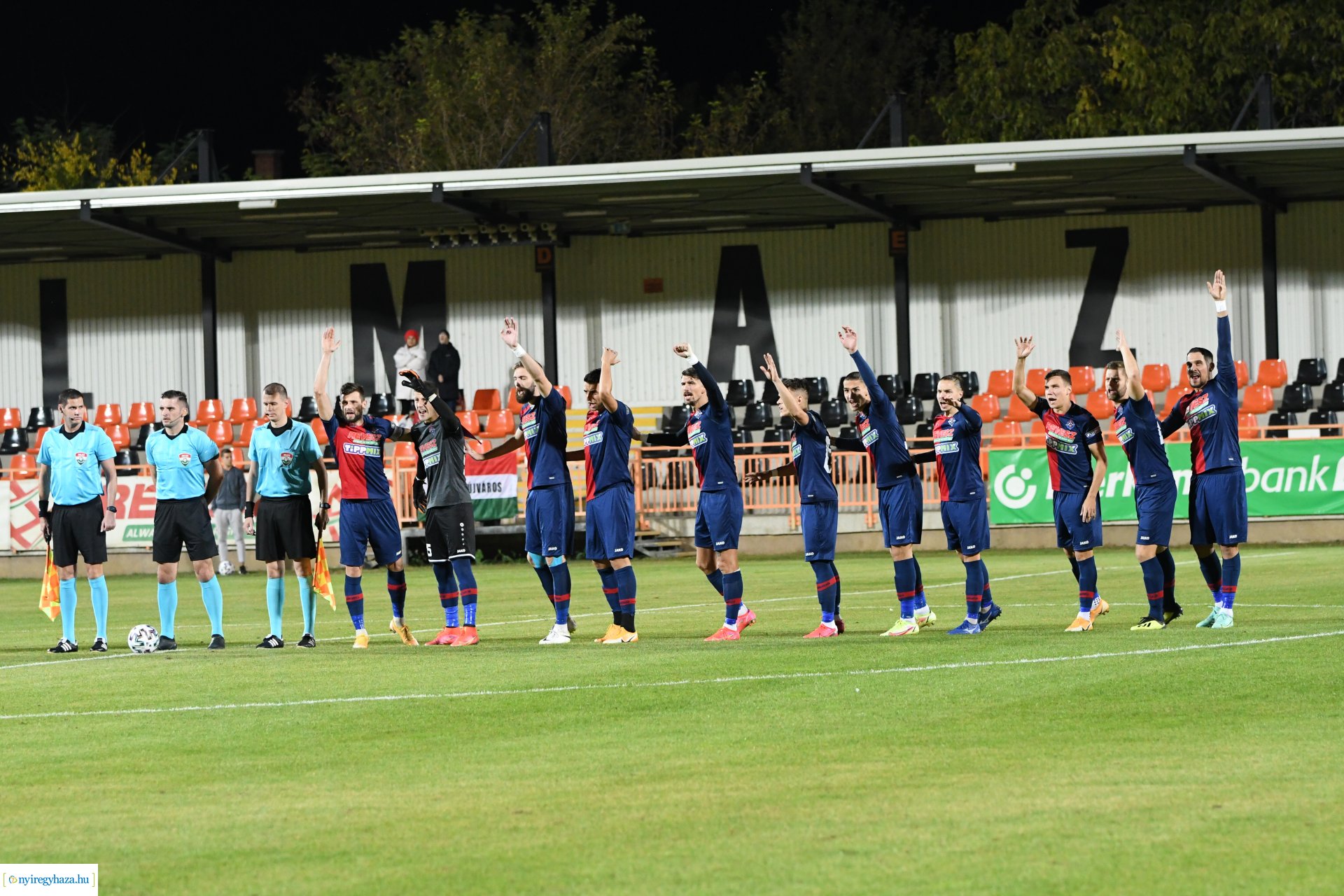 Nyíregyháza Spartacus-Siófok labdarúgó mérkőzés