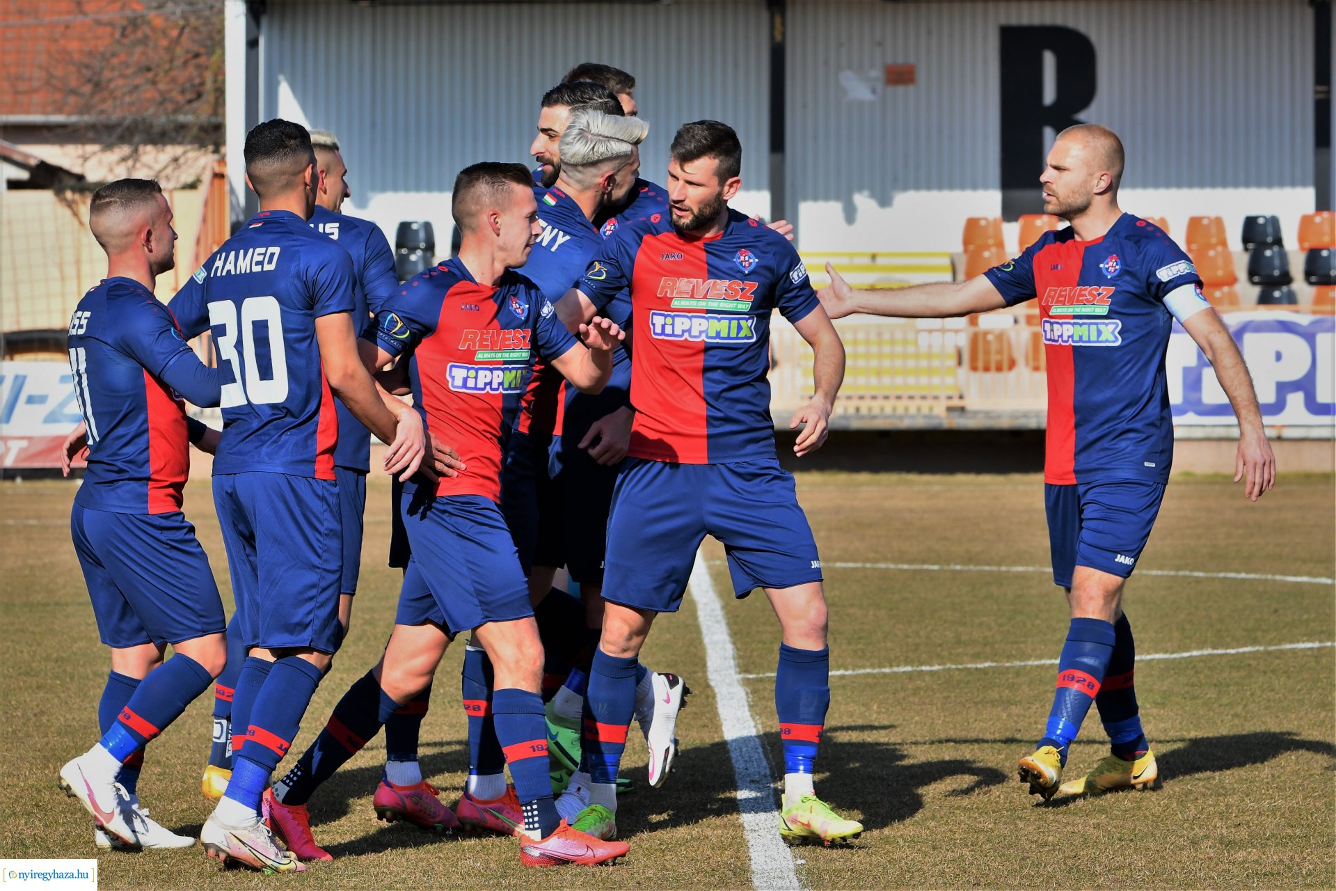 Nyíregyháza Spartacus - Soroksár labdarúgó mérkőzés 2022_tavasz