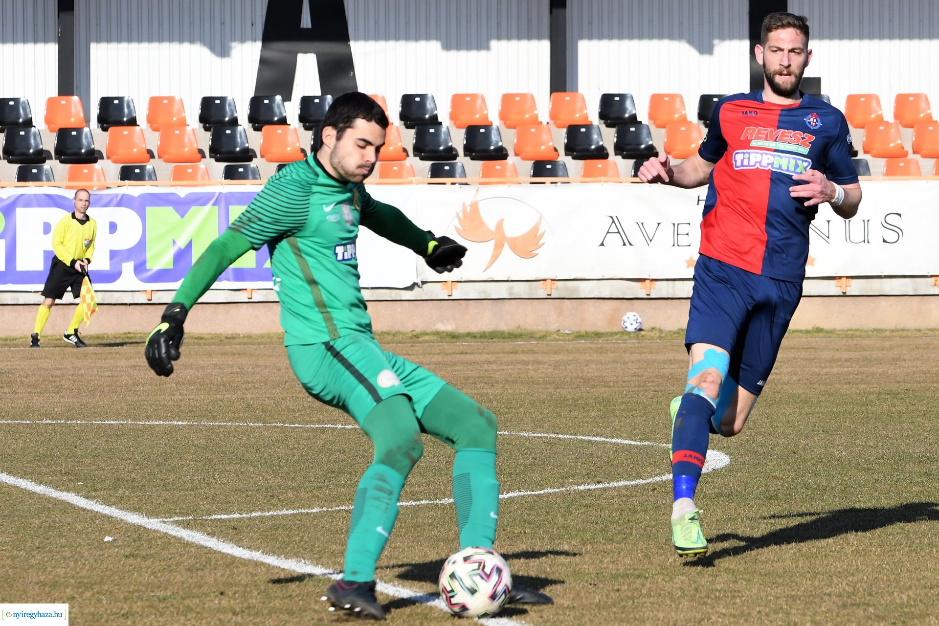 Nyíregyháza Spartacus - Soroksár labdarúgó mérkőzés 2022_tavasz