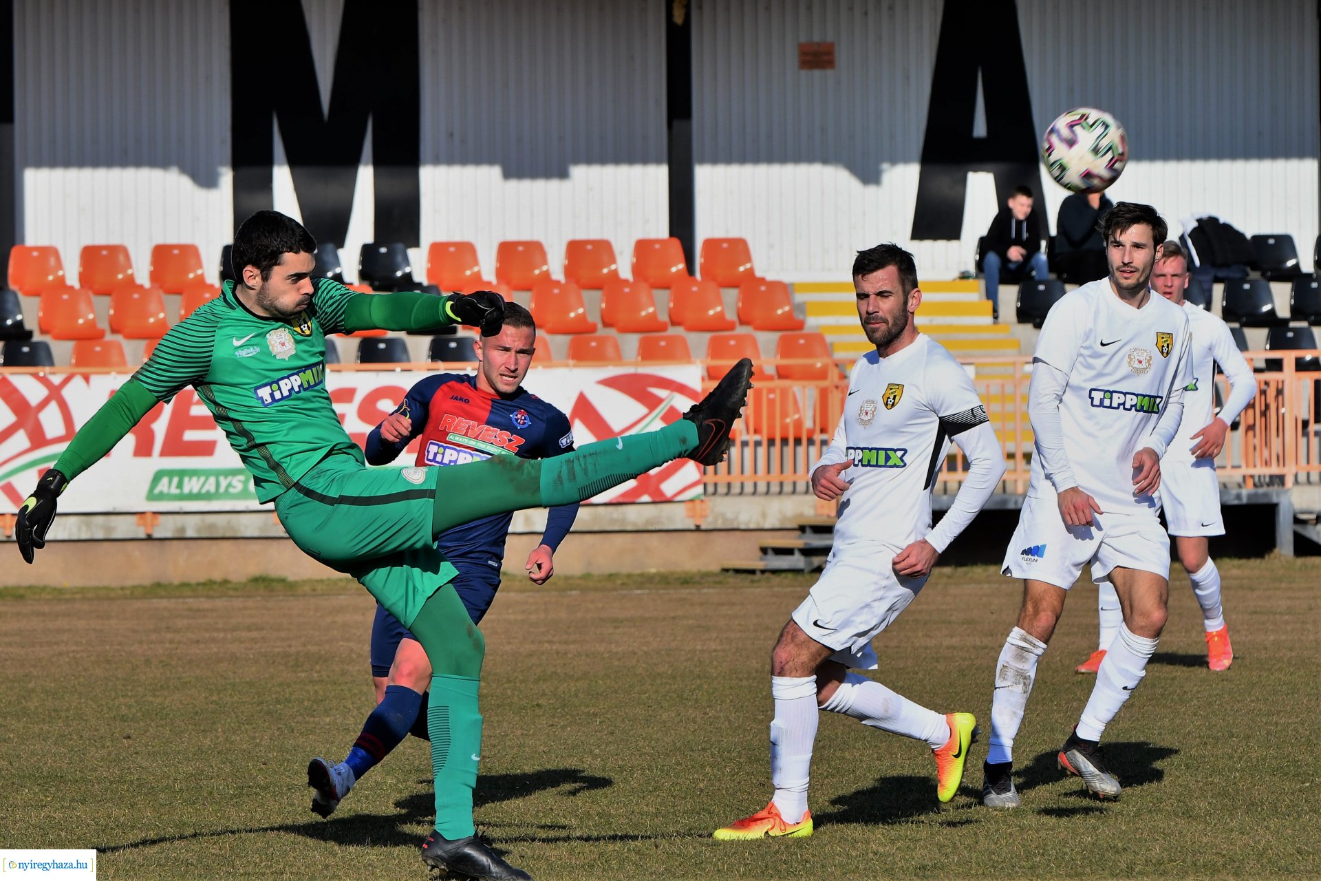 Nyíregyháza Spartacus - Soroksár labdarúgó mérkőzés 2022_tavasz