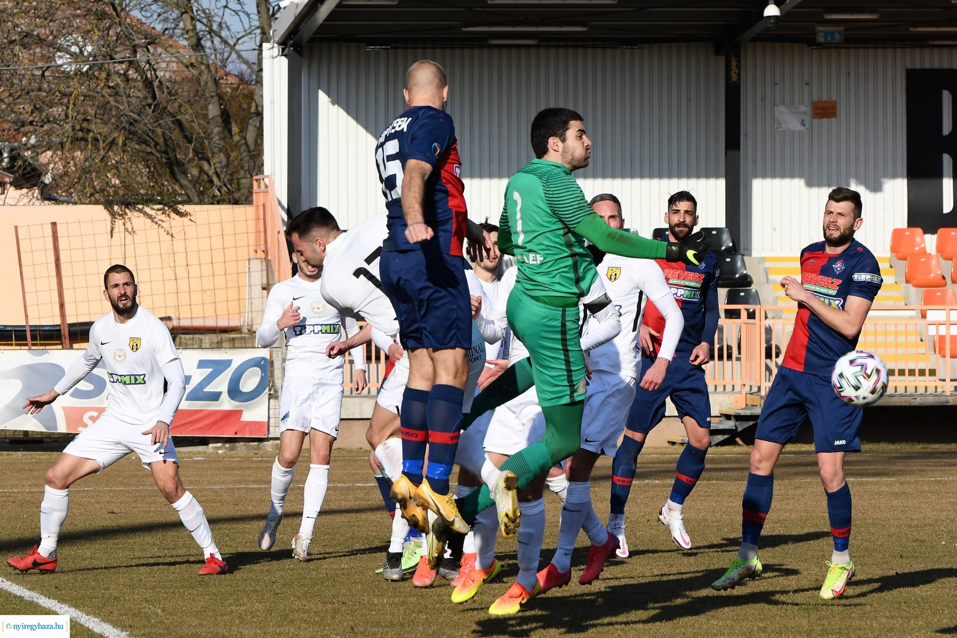 Nyíregyháza Spartacus - Soroksár labdarúgó mérkőzés 2022_tavasz