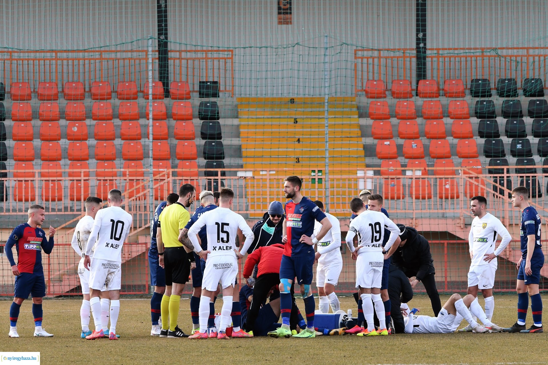 Nyíregyháza Spartacus - Soroksár labdarúgó mérkőzés 2022_tavasz