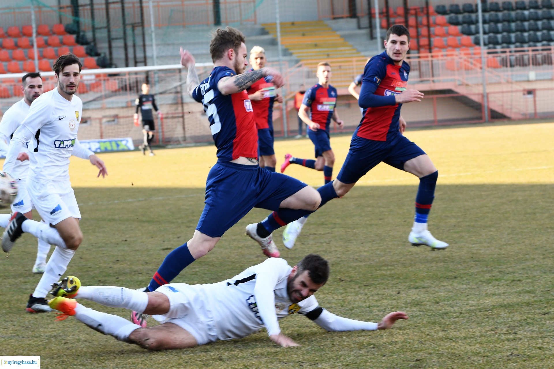 Nyíregyháza Spartacus - Soroksár labdarúgó mérkőzés 2022_tavasz