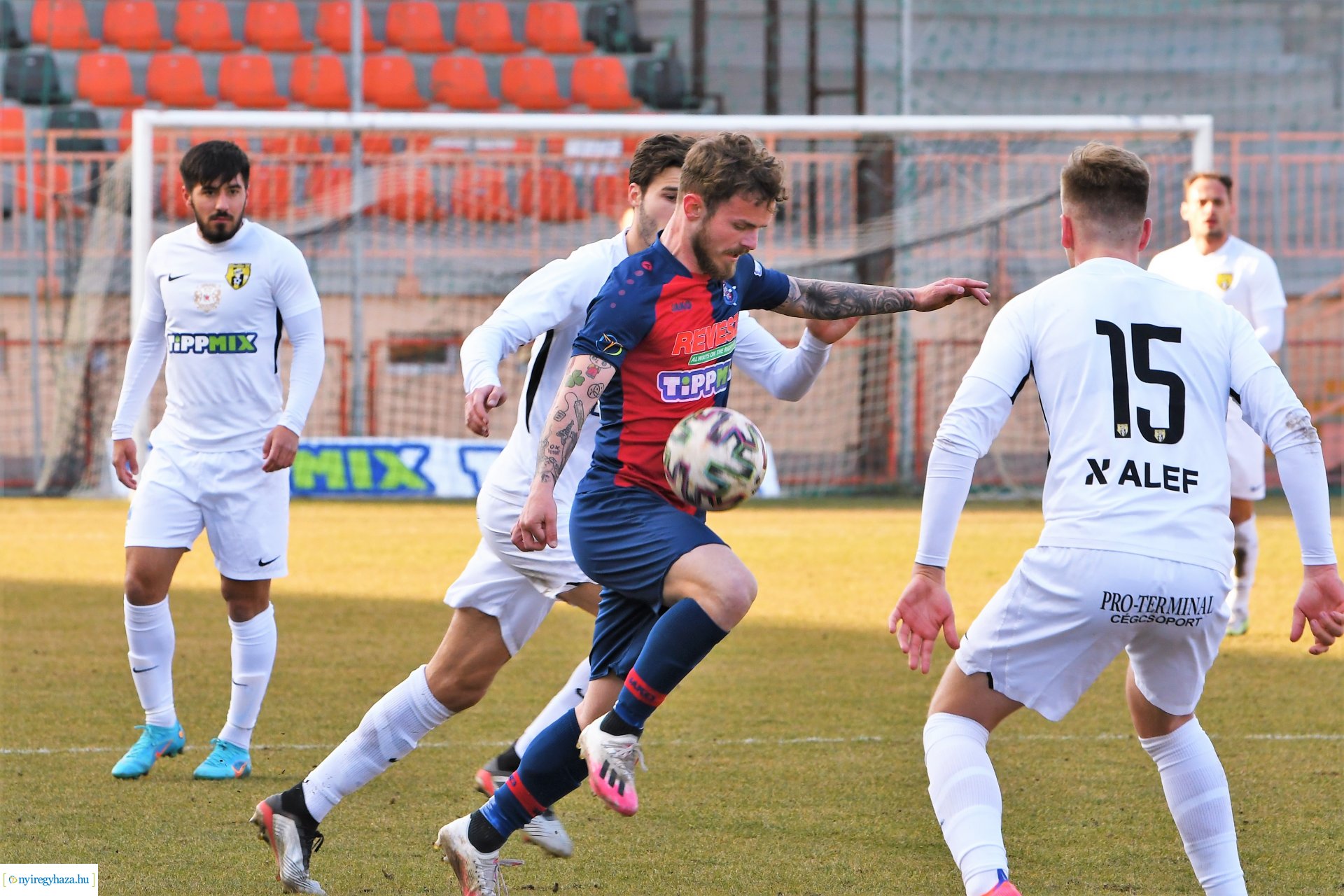 Nyíregyháza Spartacus - Soroksár labdarúgó mérkőzés 2022_tavasz