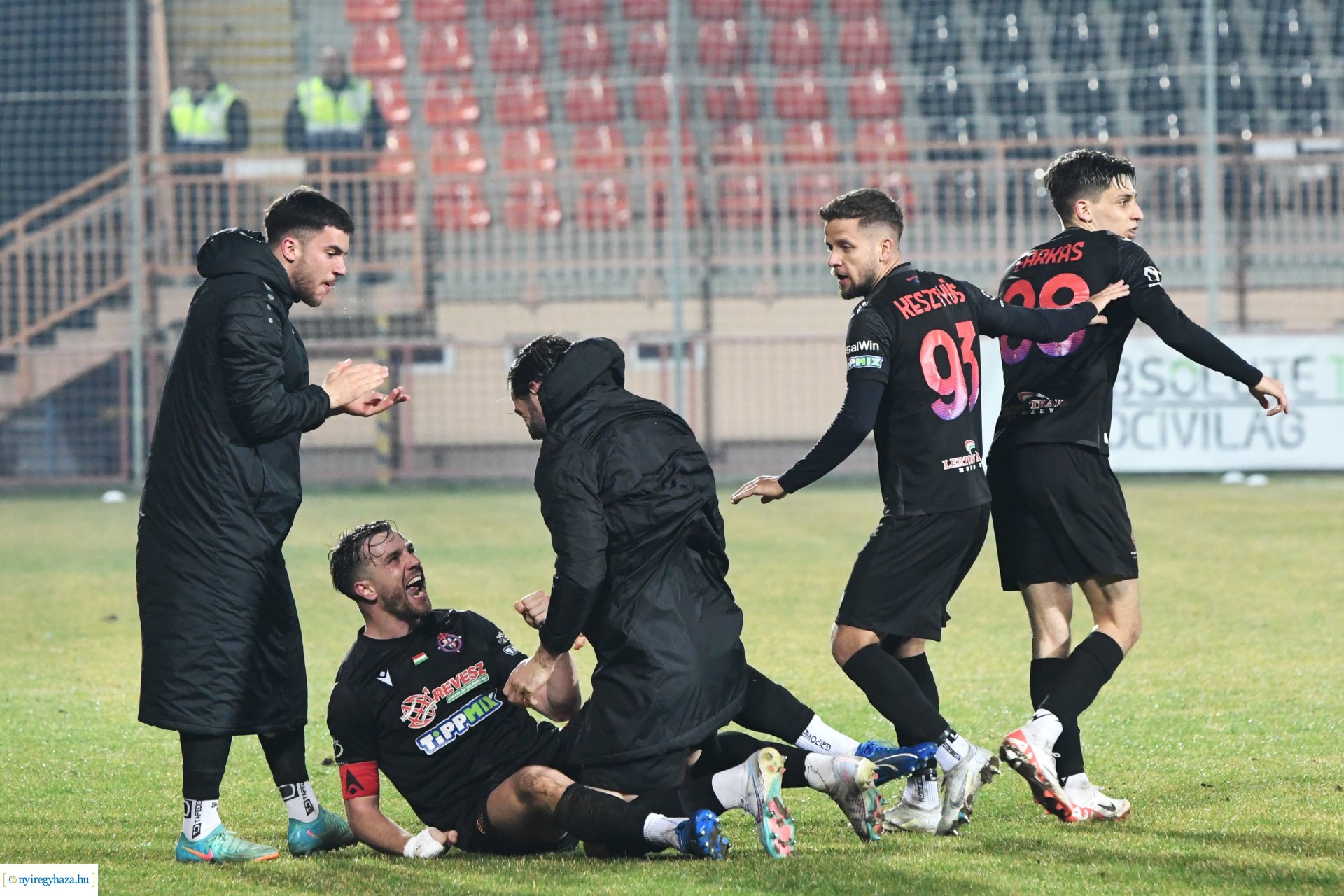 Nyíregyháza Spartacus - Soroksár labdarúgó mérkőzés 2024. tavasz