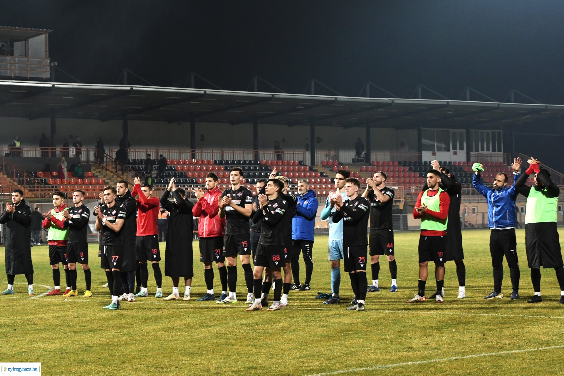 Nyíregyháza Spartacus - Soroksár labdarúgó mérkőzés 2024. tavasz