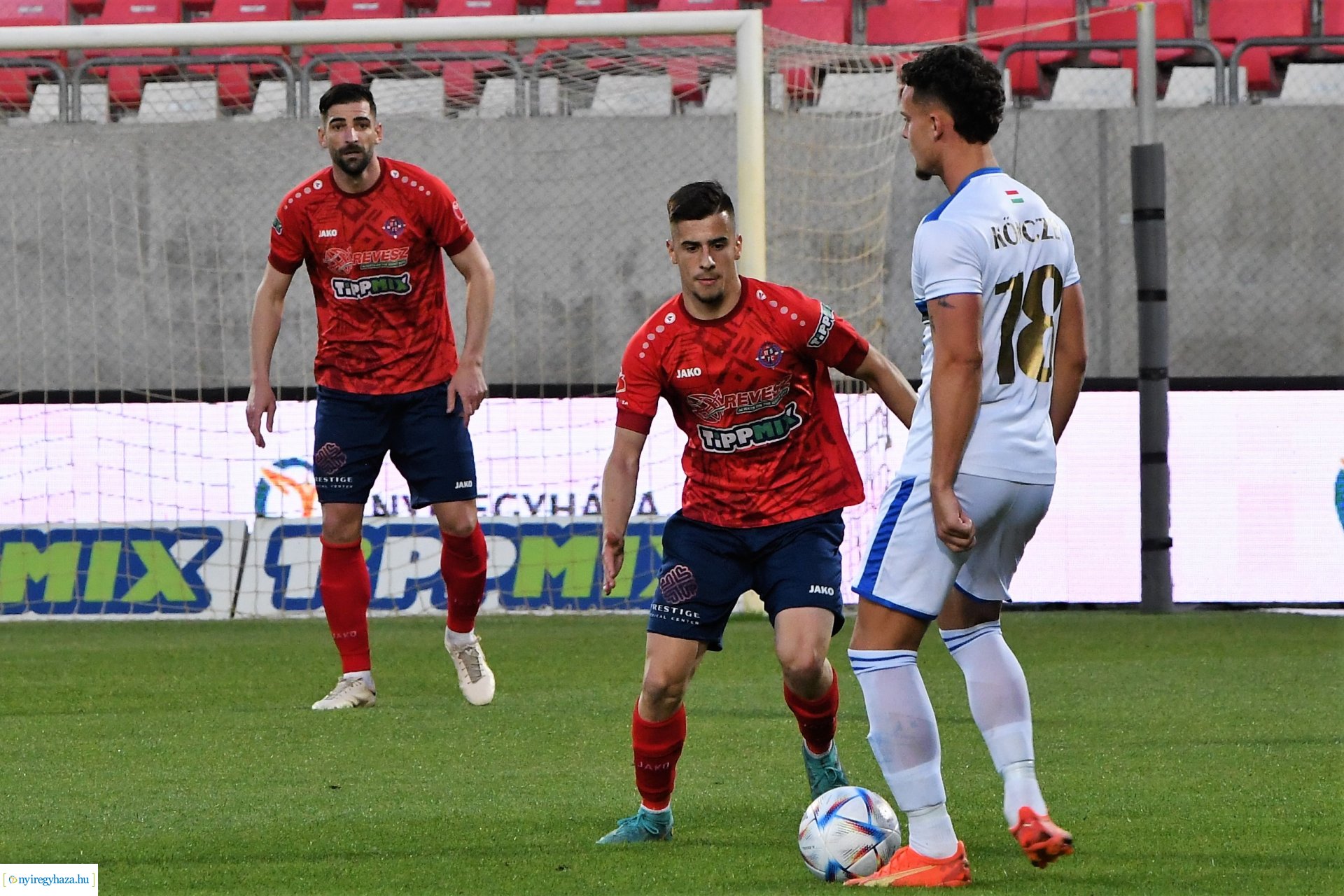 Nyíregyháza Spartacus - Szeged labdarúgó mérkőzés 2023 tavasz
