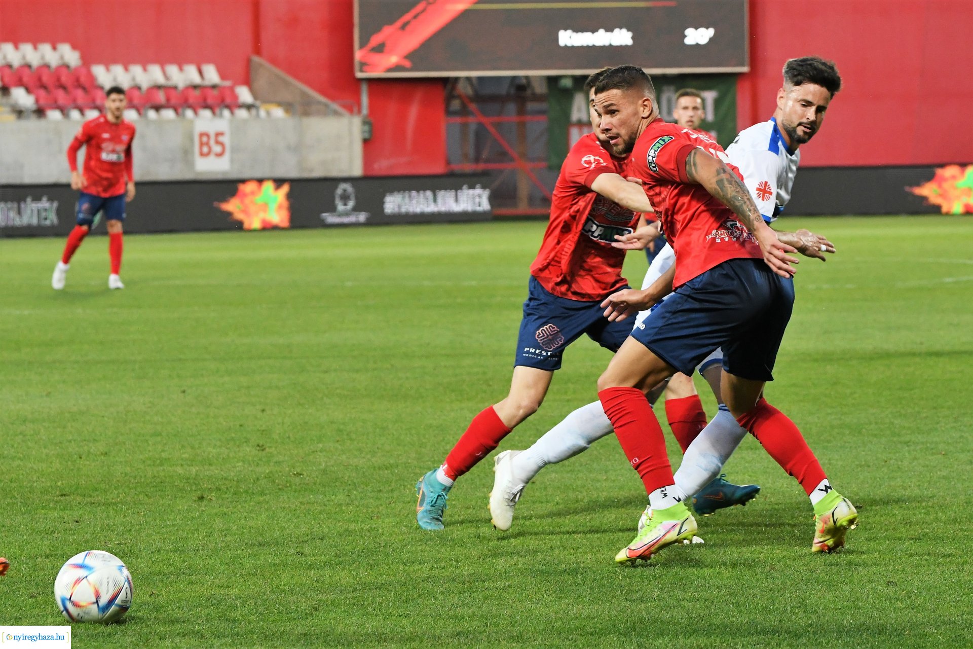 Nyíregyháza Spartacus - Szeged labdarúgó mérkőzés 2023 tavasz