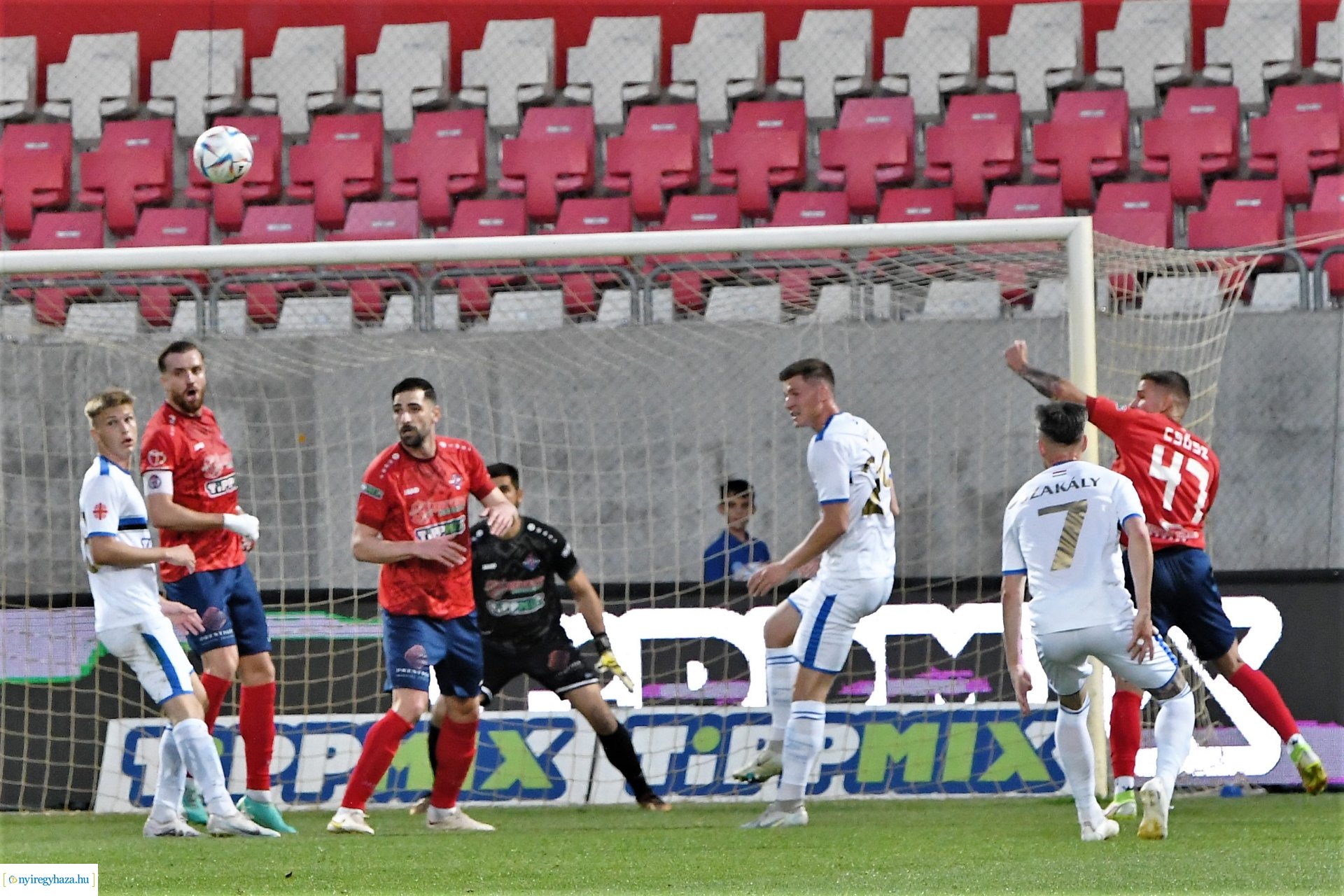 Nyíregyháza Spartacus - Szeged labdarúgó mérkőzés 2023 tavasz