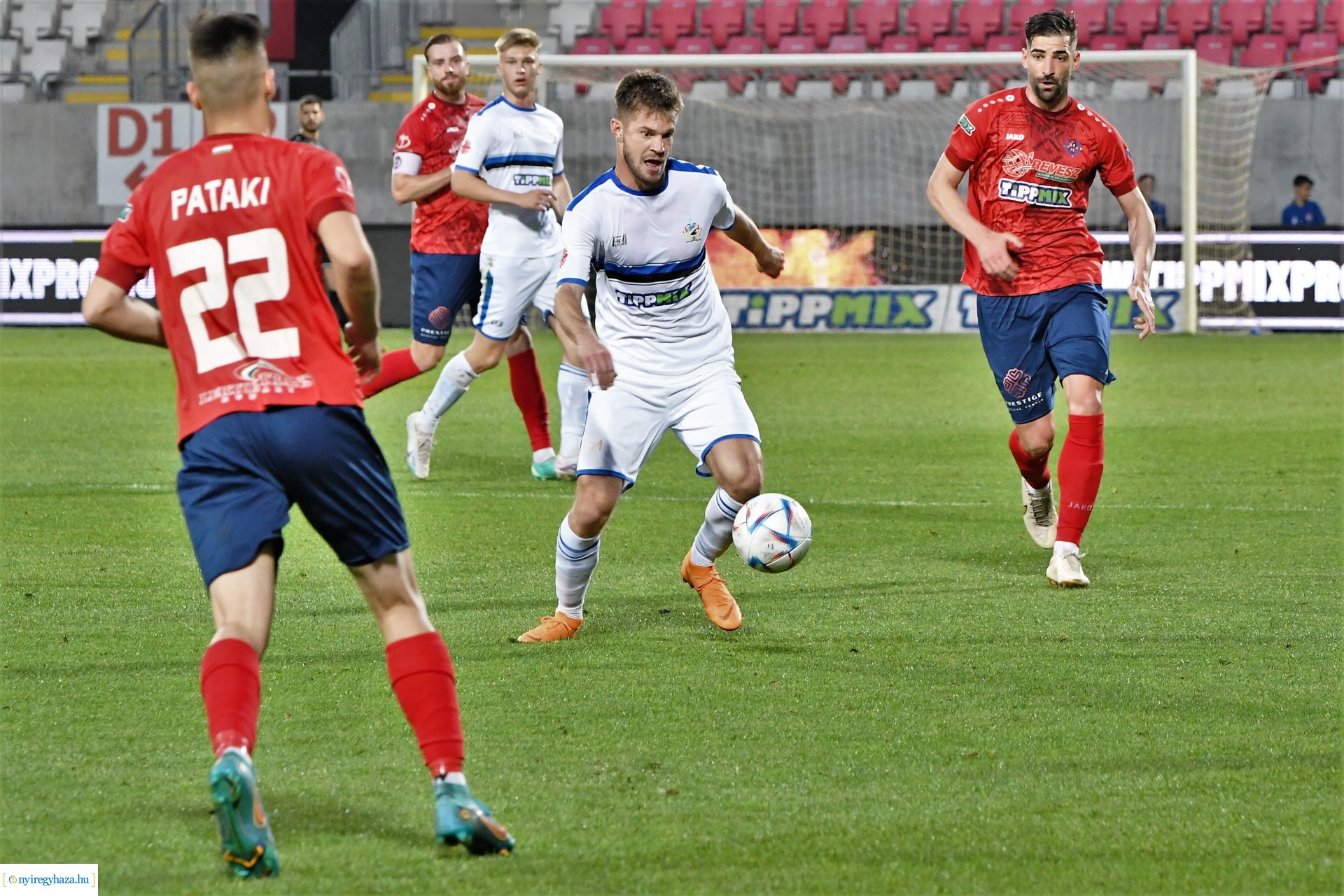 Nyíregyháza Spartacus - Szeged labdarúgó mérkőzés 2023 tavasz
