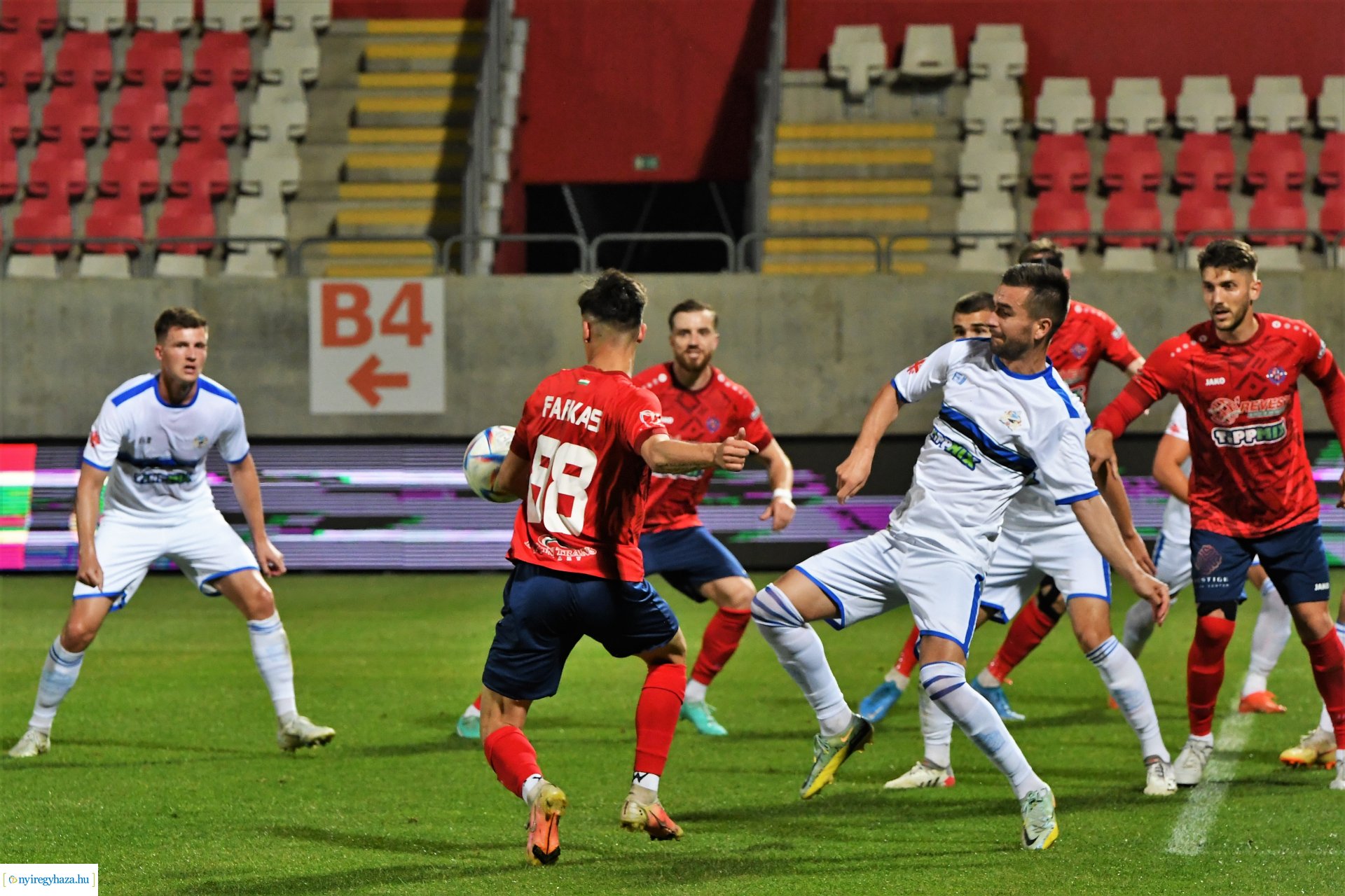 Nyíregyháza Spartacus - Szeged labdarúgó mérkőzés 2023 tavasz