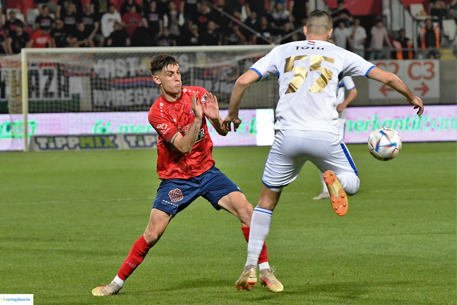 Nyíregyháza Spartacus - Szeged labdarúgó mérkőzés 2023 tavasz