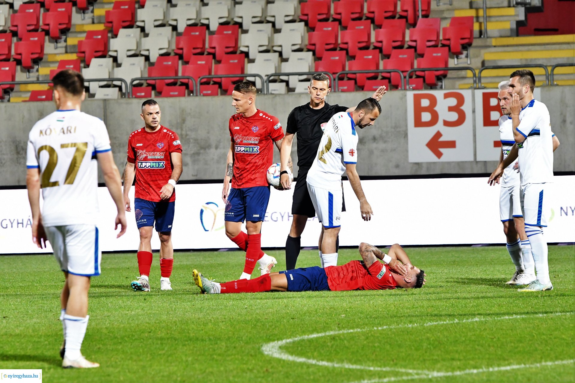 Nyíregyháza Spartacus - Szeged labdarúgó mérkőzés 2023 tavasz