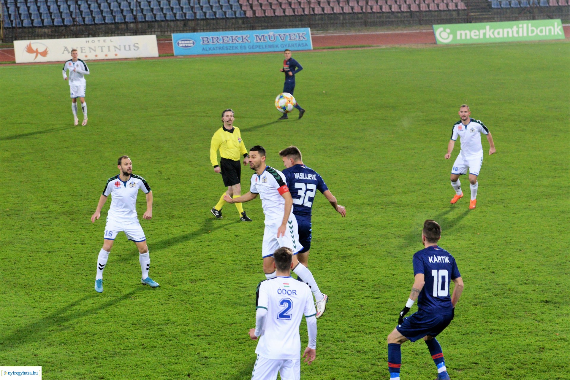 Nyiregyháza Spartacus  - Szeged  labdarúgó mérkőzés