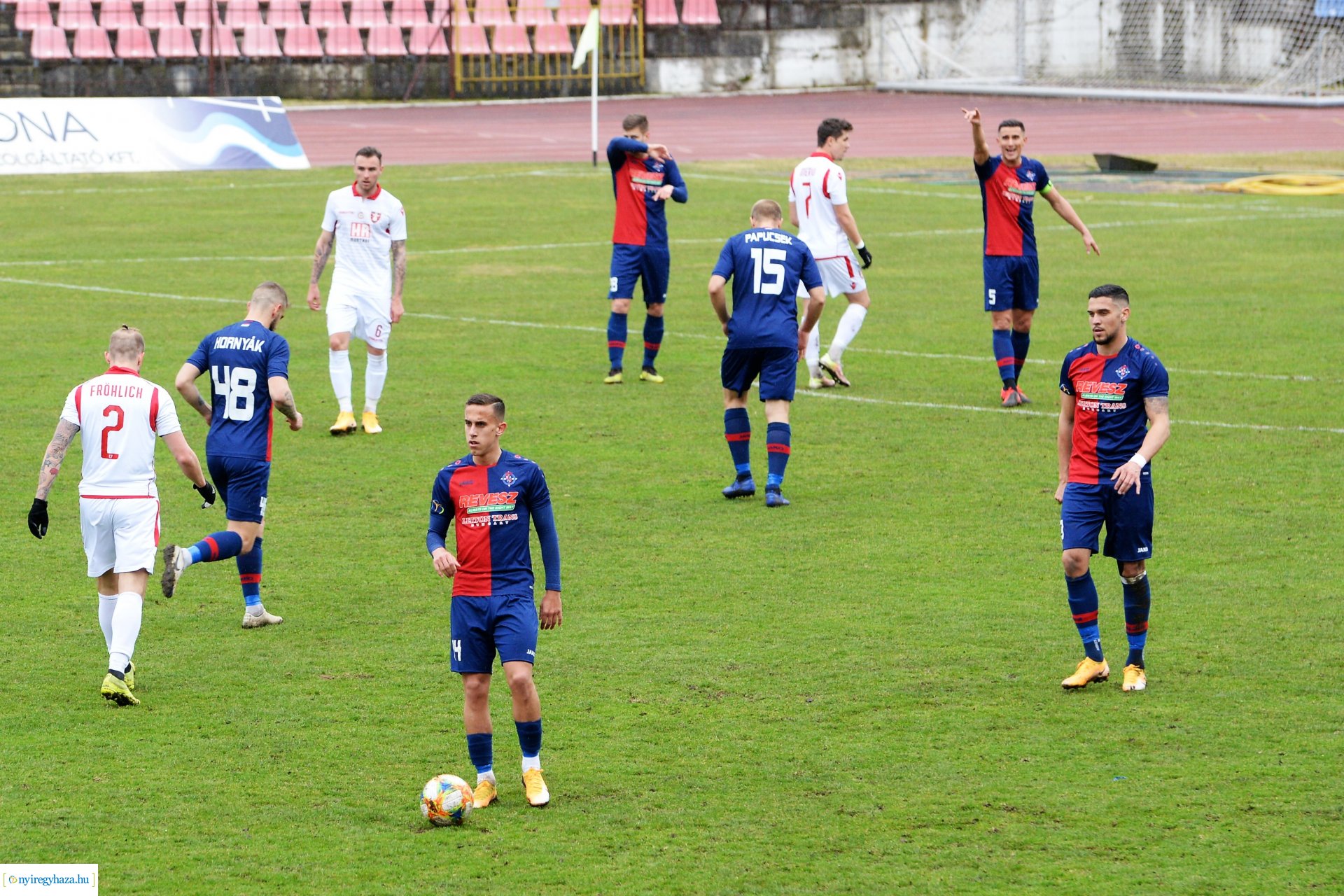 Nyiregyhaza Spartacus - Szentlőrinc labdarúgó mérkőzés