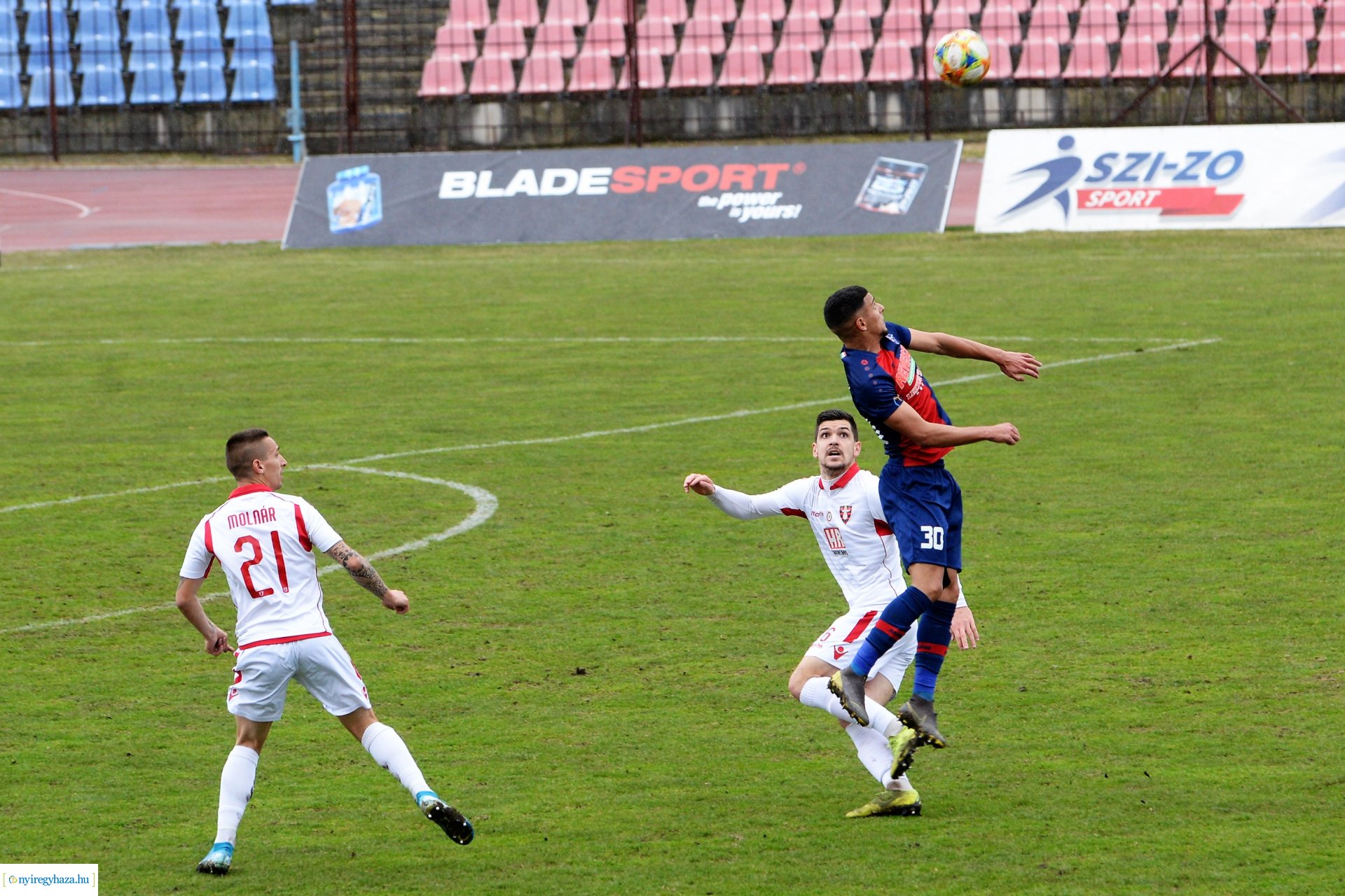 Nyiregyhaza Spartacus - Szentlőrinc labdarúgó mérkőzés