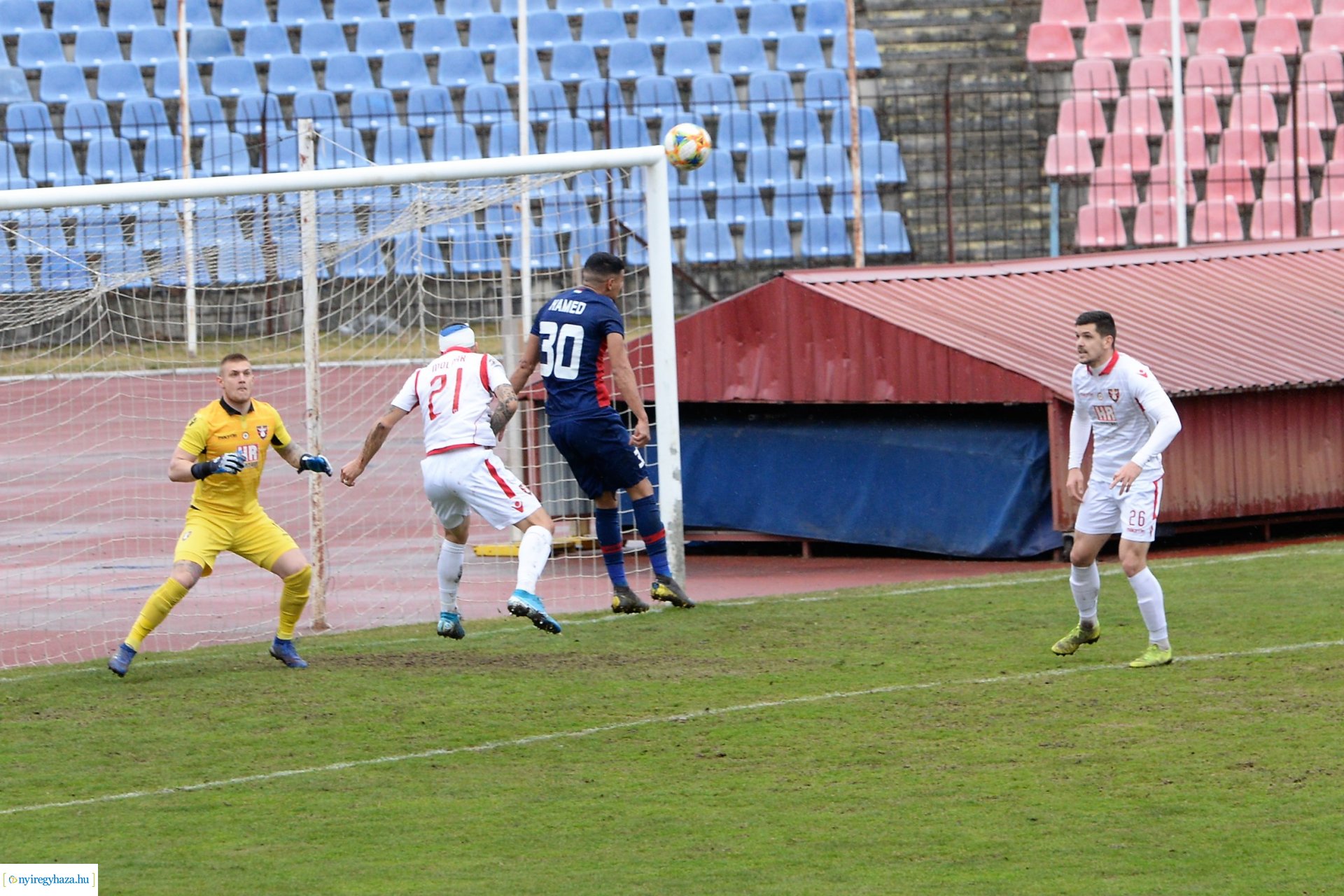 Nyiregyhaza Spartacus - Szentlőrinc labdarúgó mérkőzés