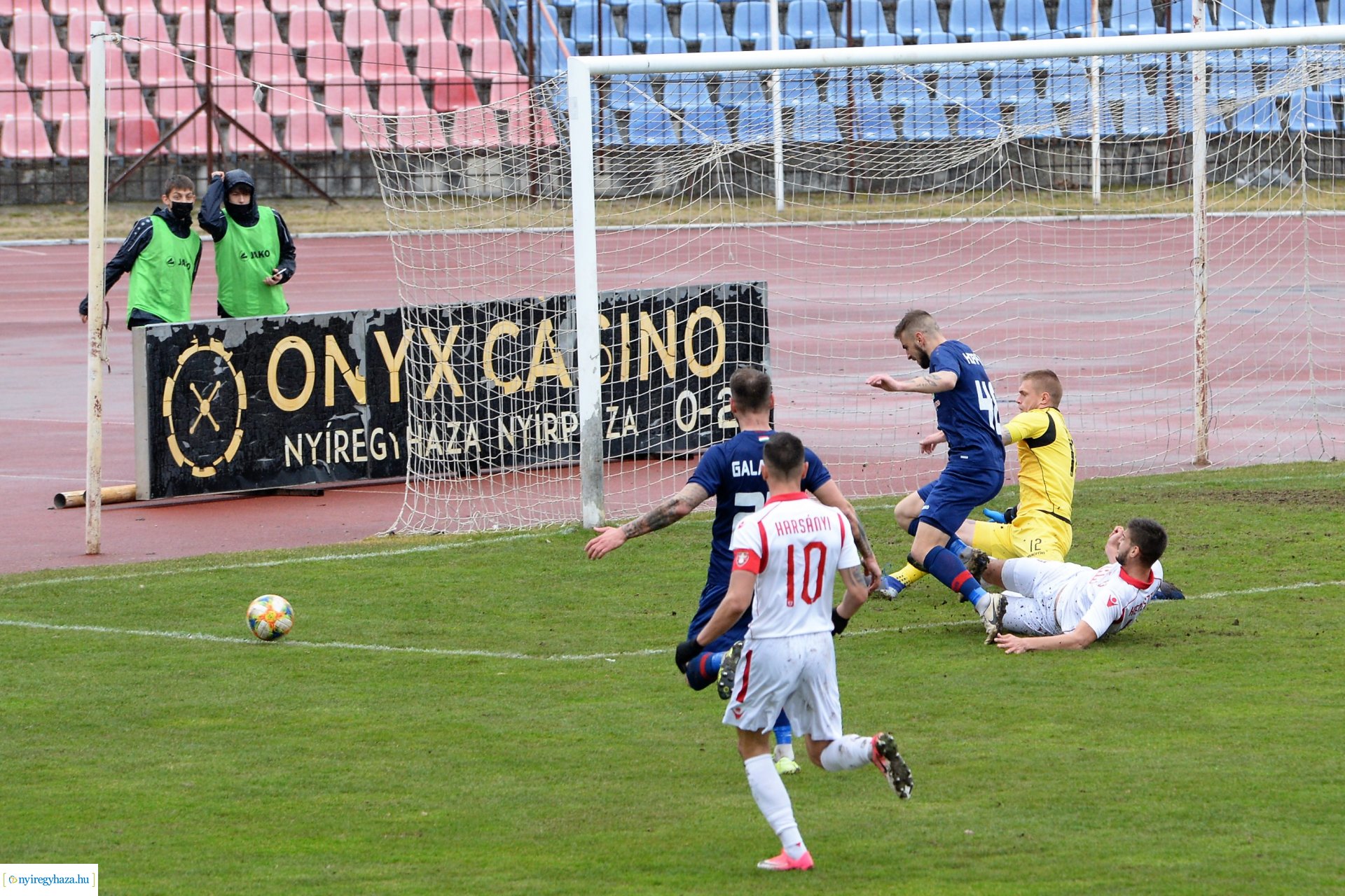 Nyiregyhaza Spartacus - Szentlőrinc labdarúgó mérkőzés