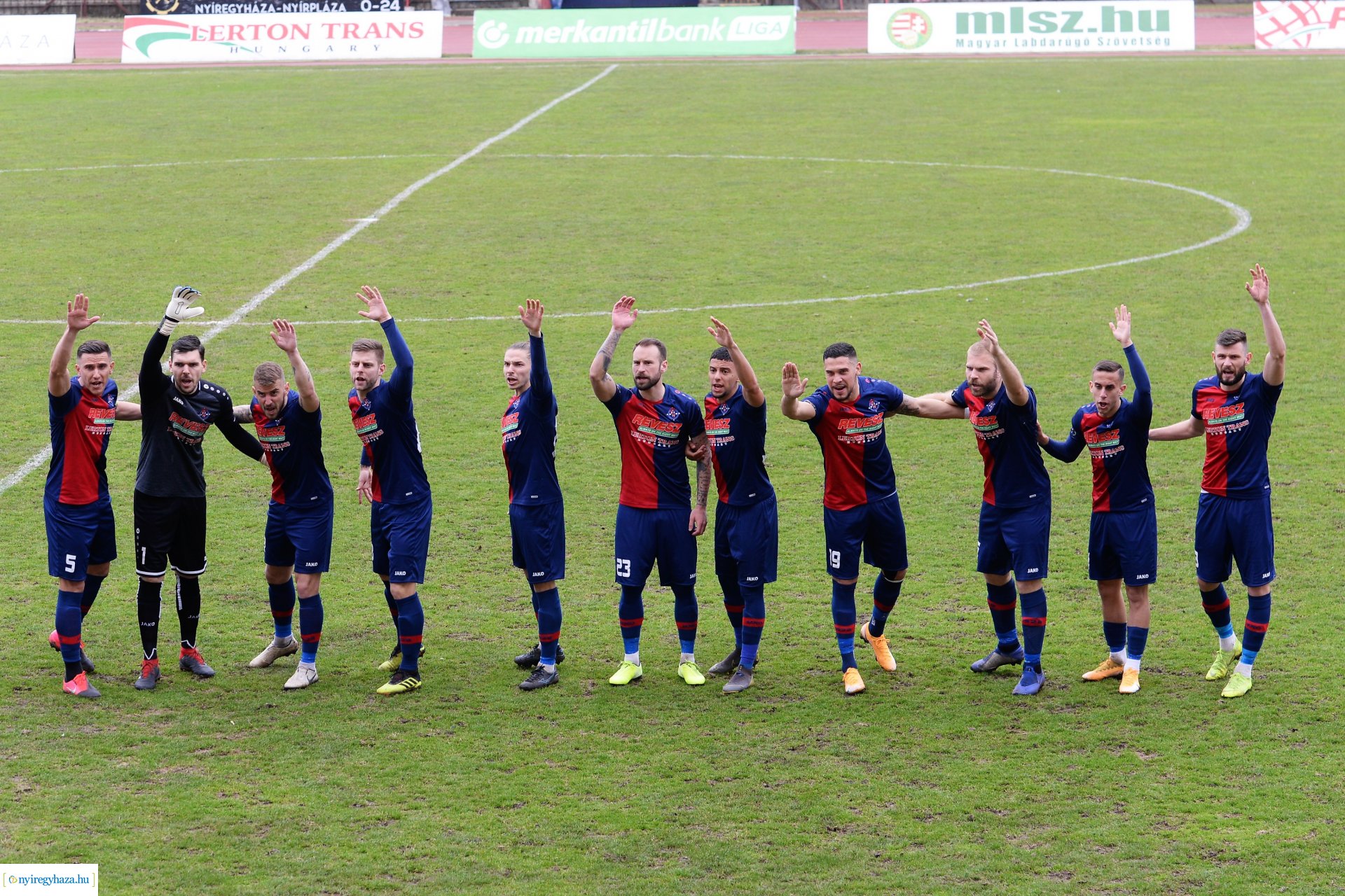 Nyiregyhaza Spartacus - Szentlőrinc labdarúgó mérkőzés