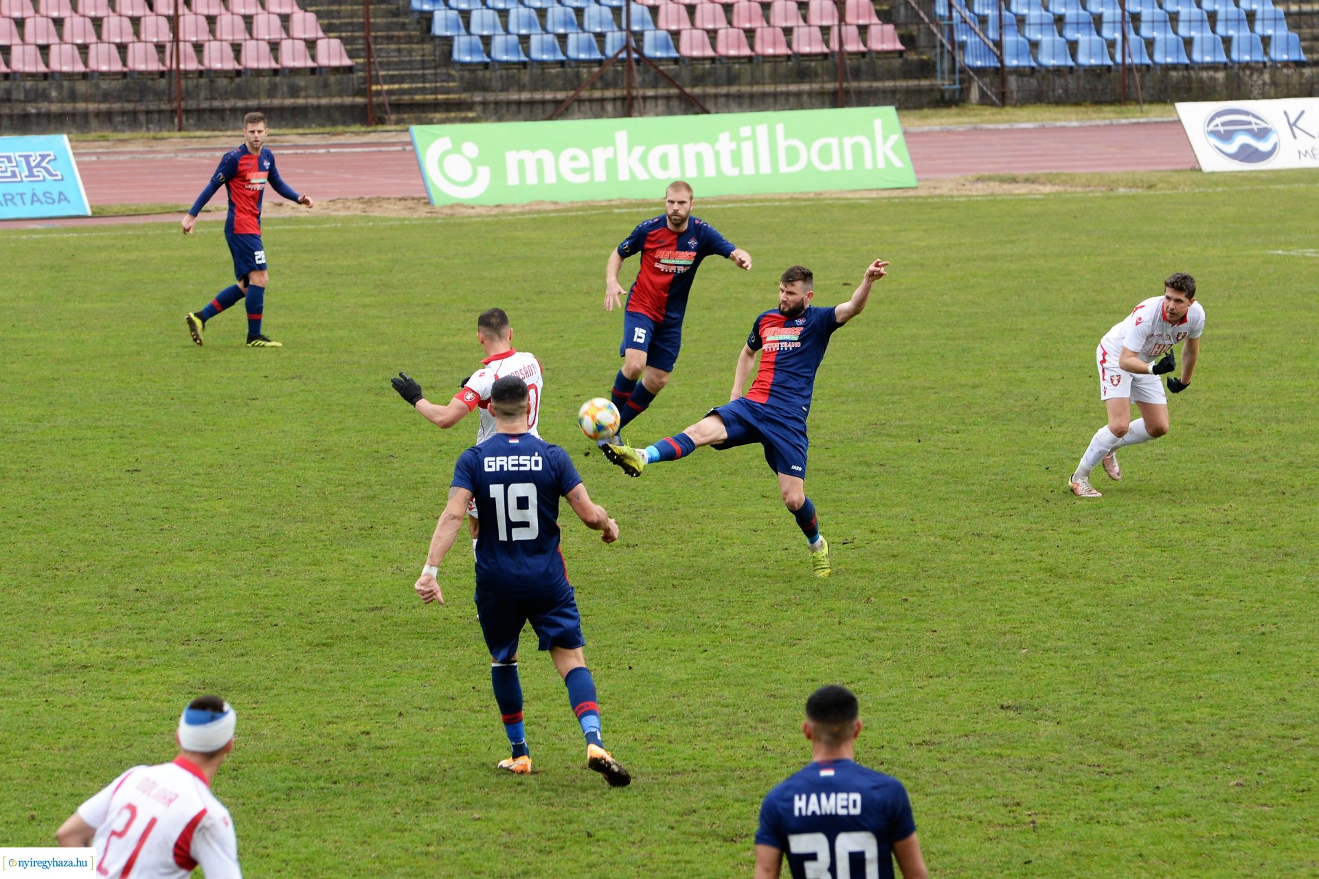 Nyiregyhaza Spartacus - Szentlőrinc labdarúgó mérkőzés