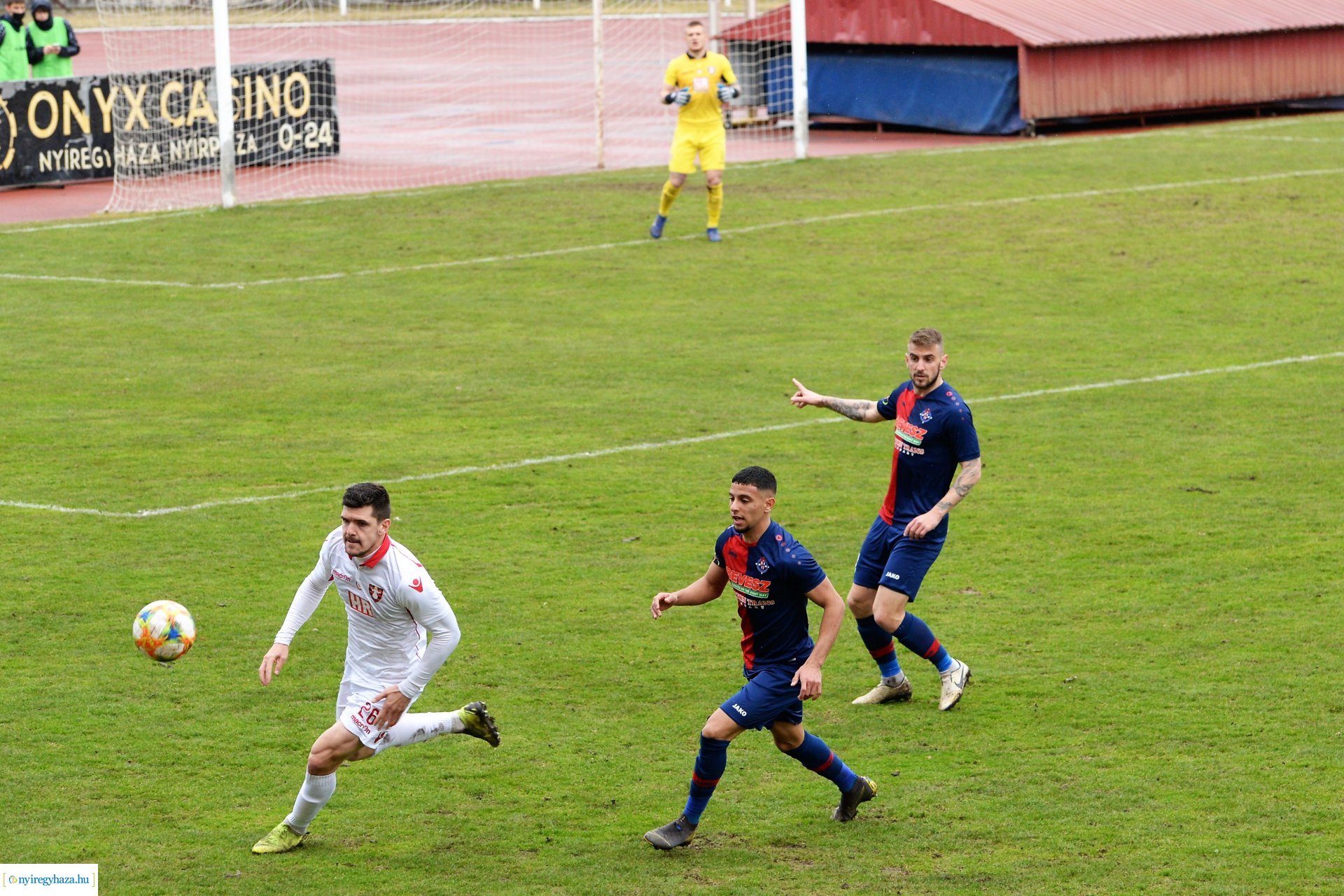 Nyiregyhaza Spartacus - Szentlőrinc labdarúgó mérkőzés
