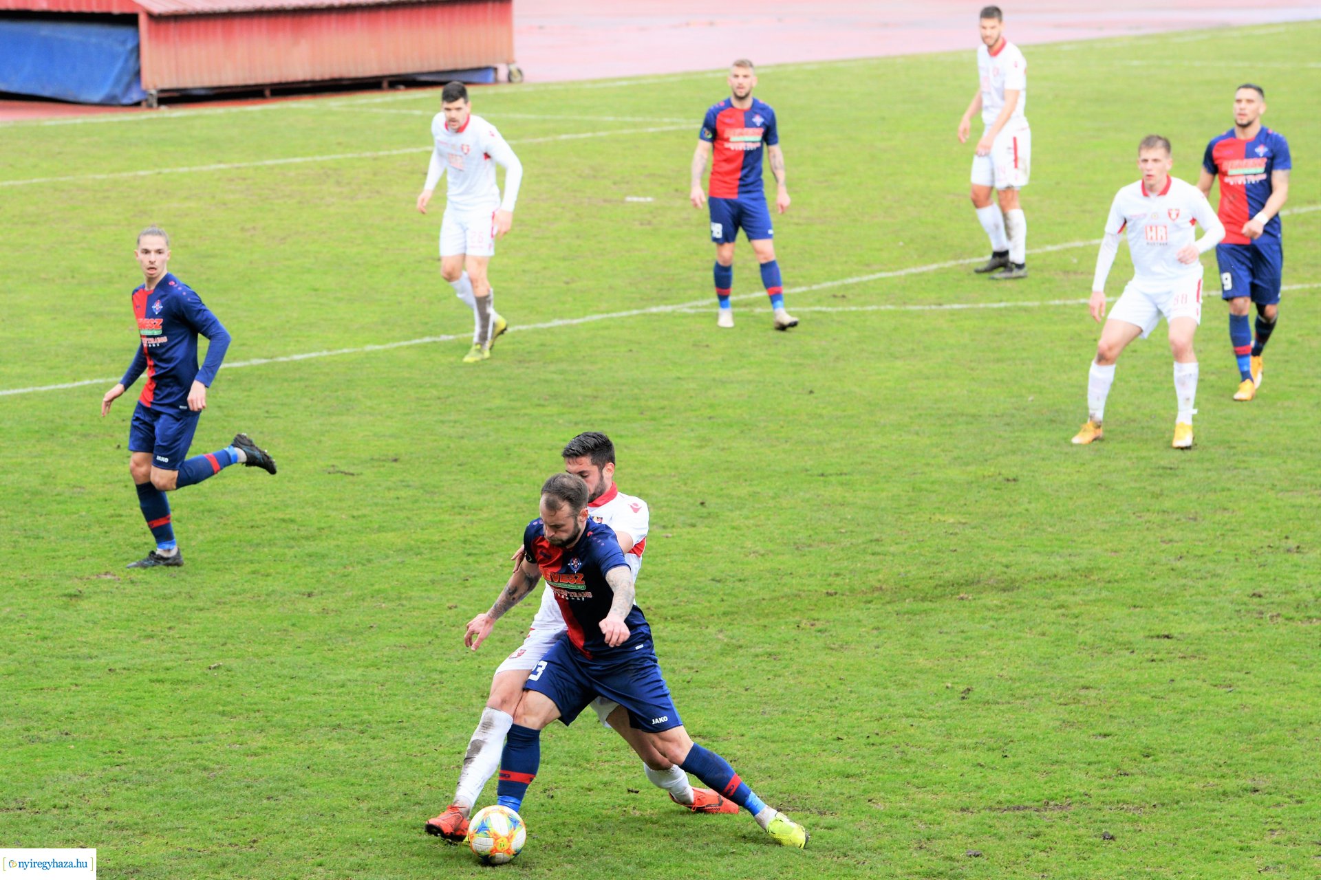 Nyiregyhaza Spartacus - Szentlőrinc labdarúgó mérkőzés