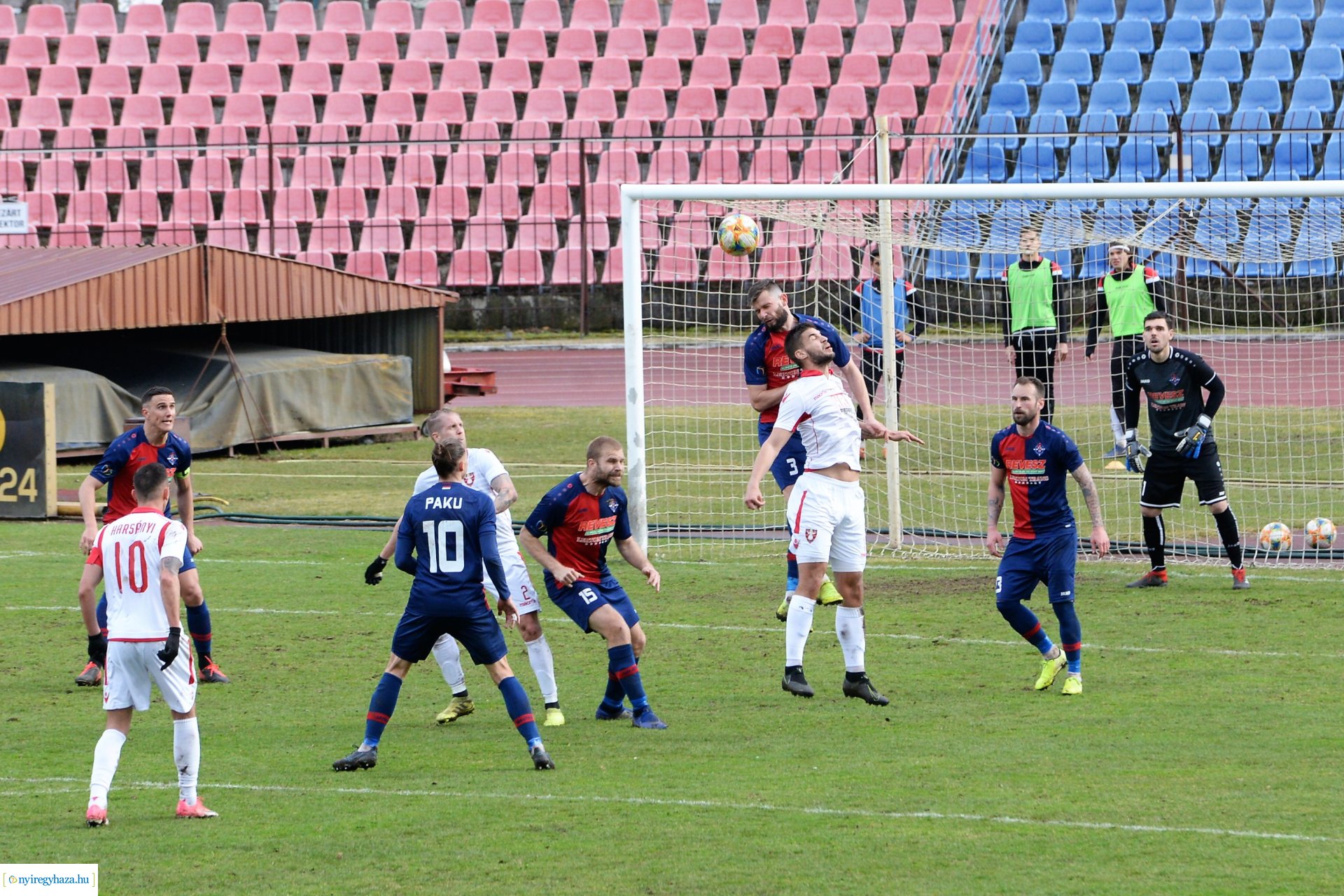 Nyiregyhaza Spartacus - Szentlőrinc labdarúgó mérkőzés