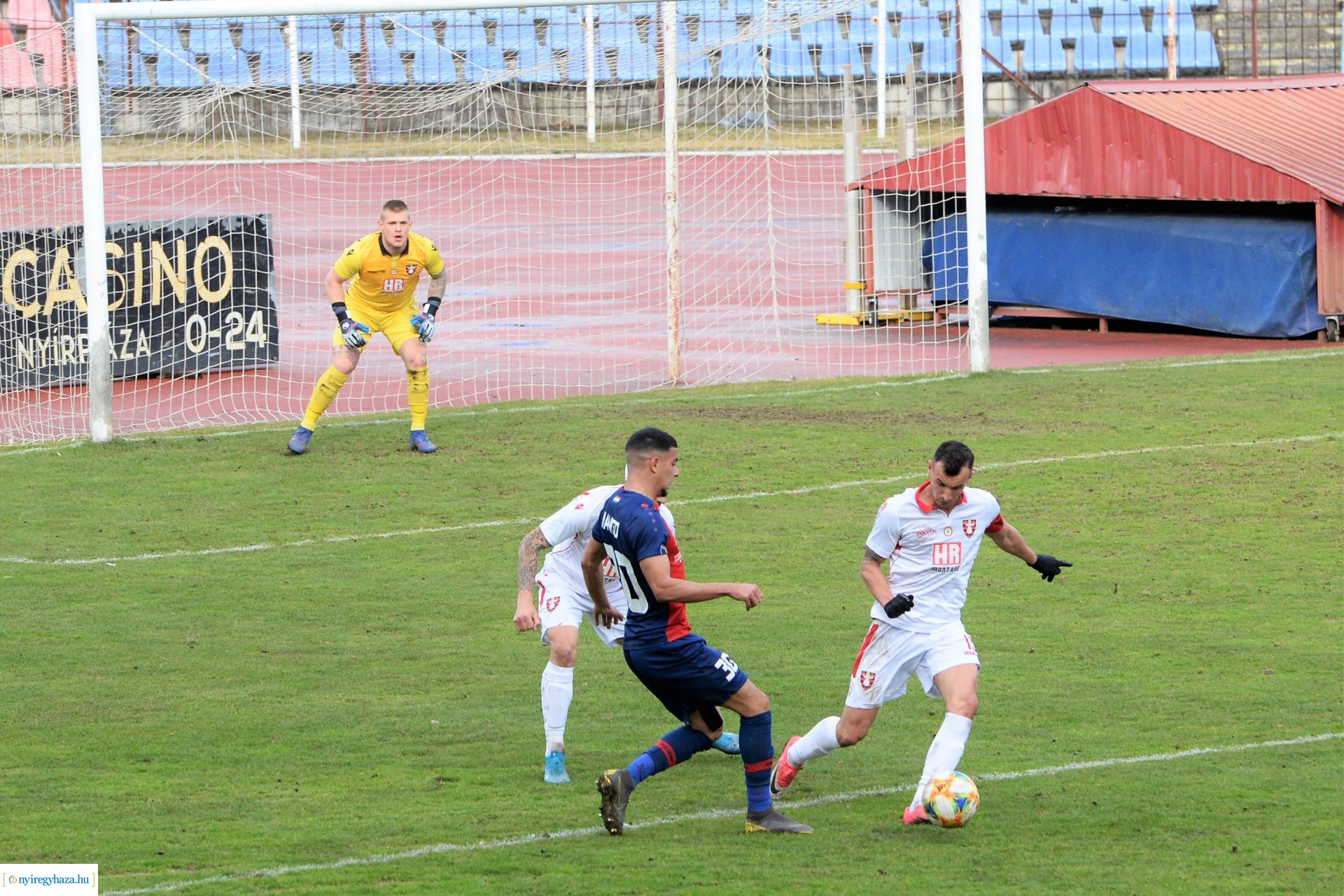 Nyiregyhaza Spartacus - Szentlőrinc labdarúgó mérkőzés