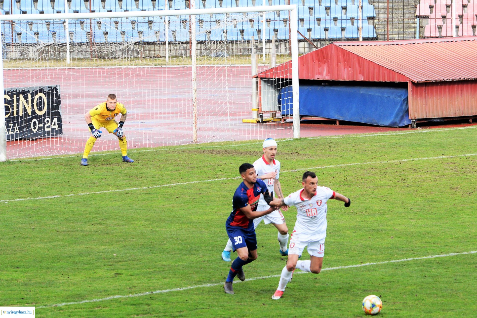 Nyiregyhaza Spartacus - Szentlőrinc labdarúgó mérkőzés