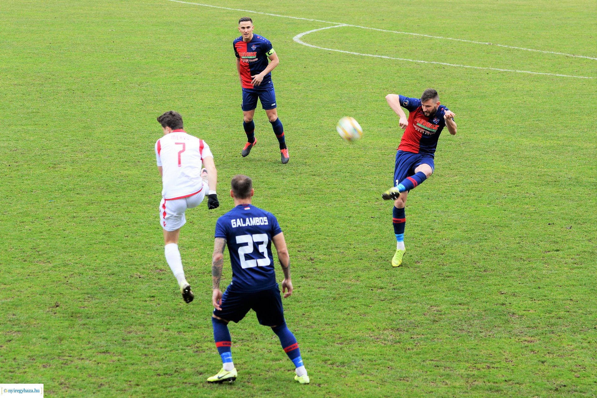Nyiregyhaza Spartacus - Szentlőrinc labdarúgó mérkőzés