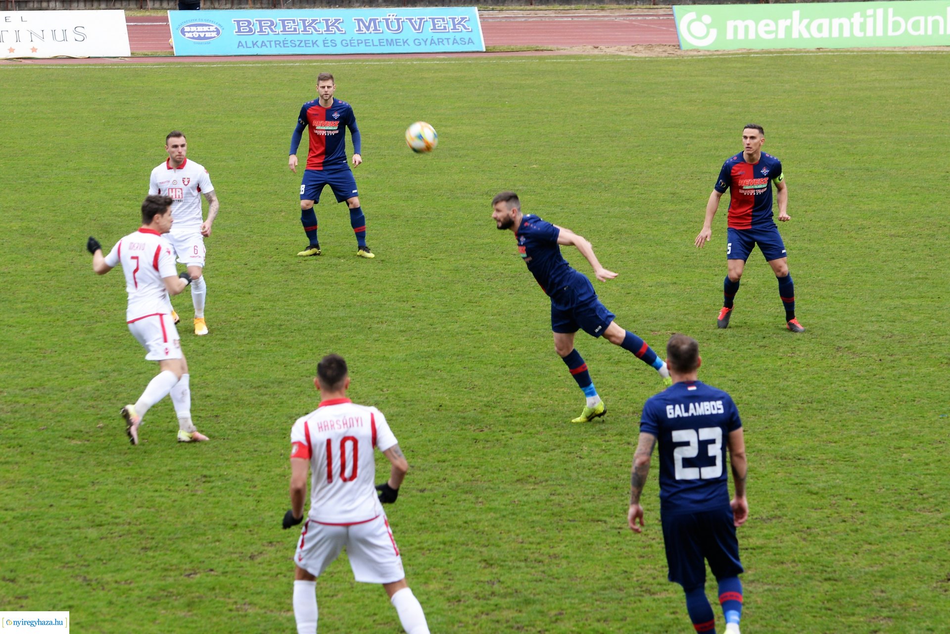 Nyiregyhaza Spartacus - Szentlőrinc labdarúgó mérkőzés