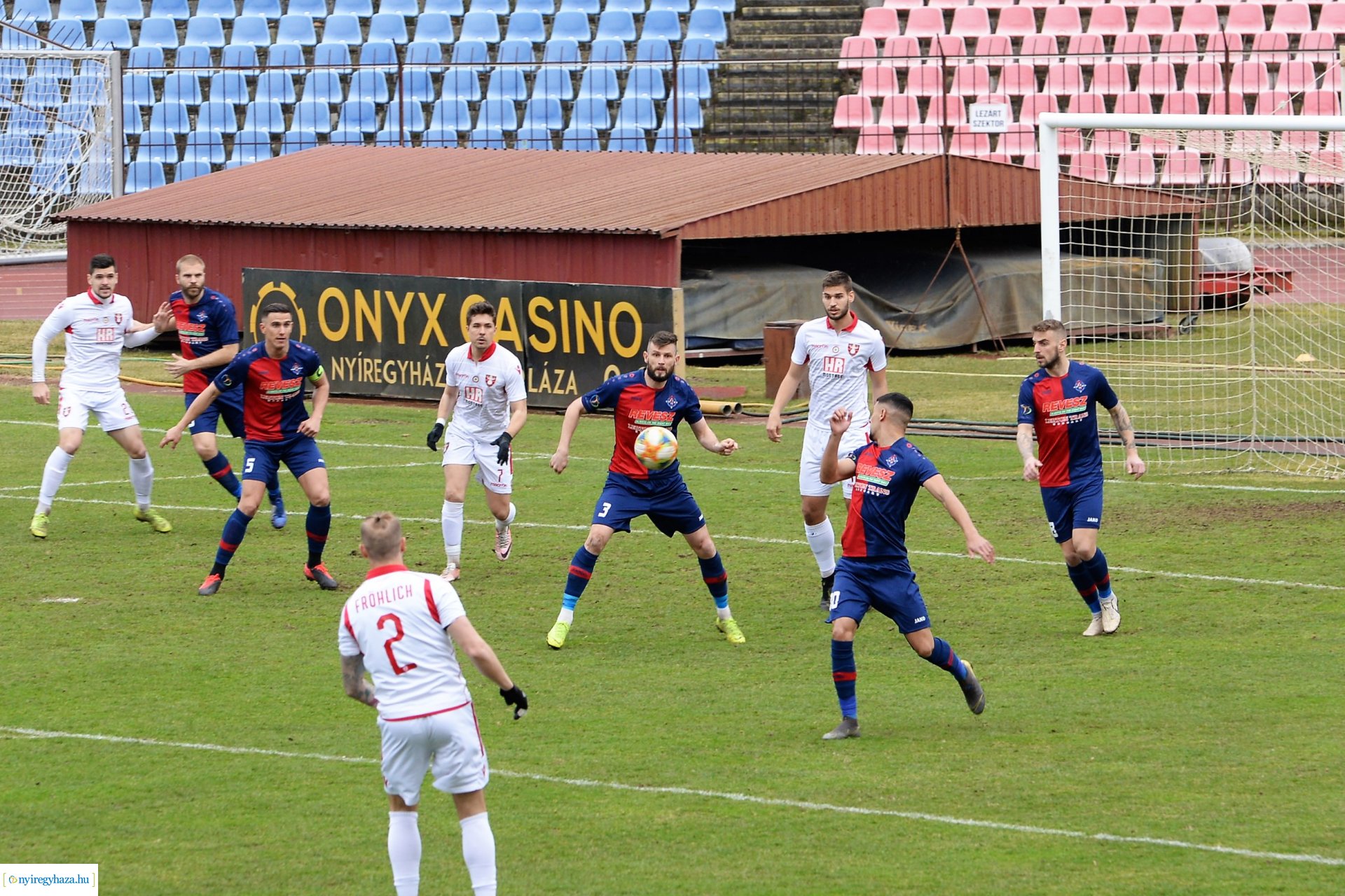 Nyiregyhaza Spartacus - Szentlőrinc labdarúgó mérkőzés