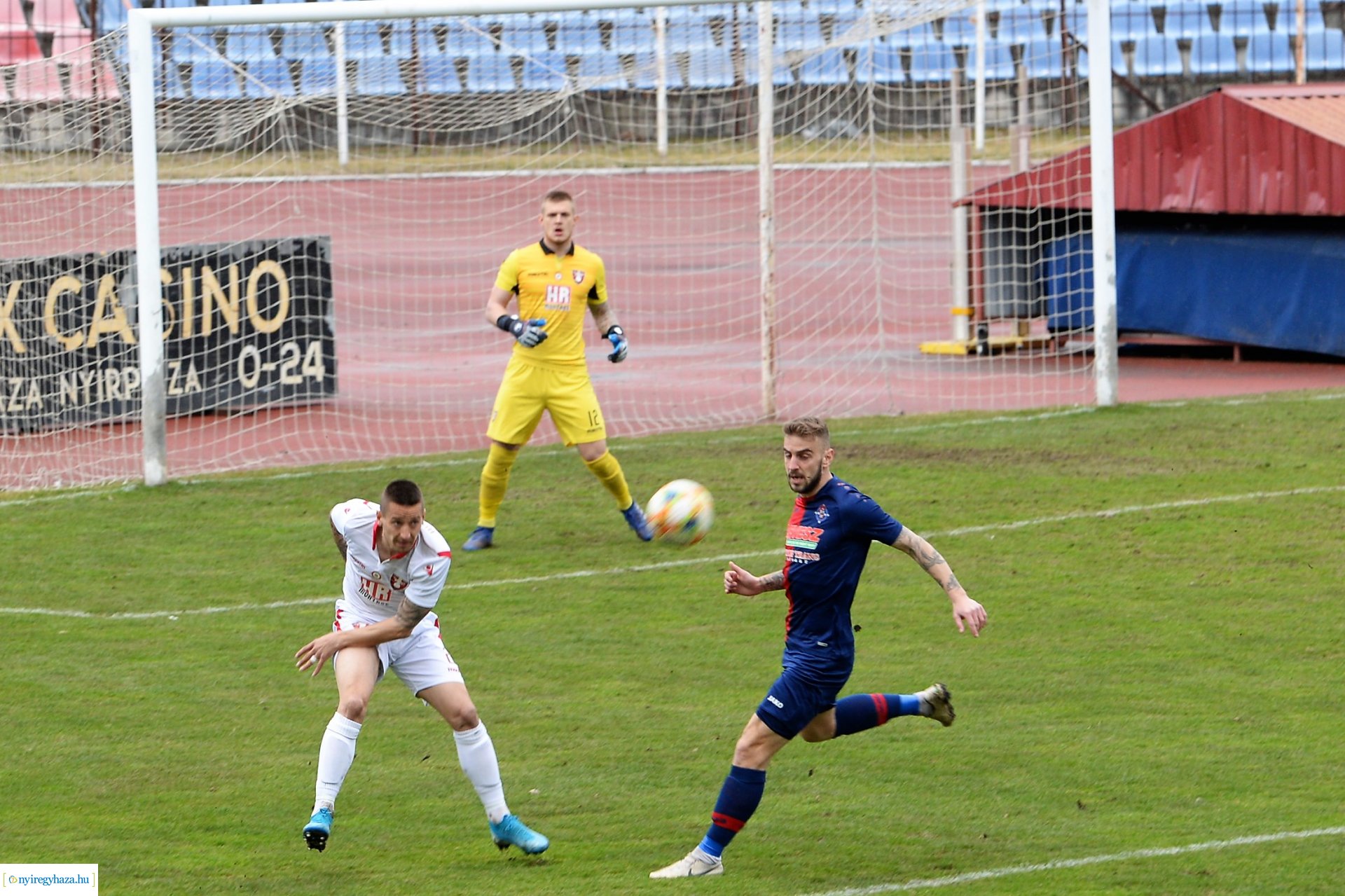 Nyiregyhaza Spartacus - Szentlőrinc labdarúgó mérkőzés