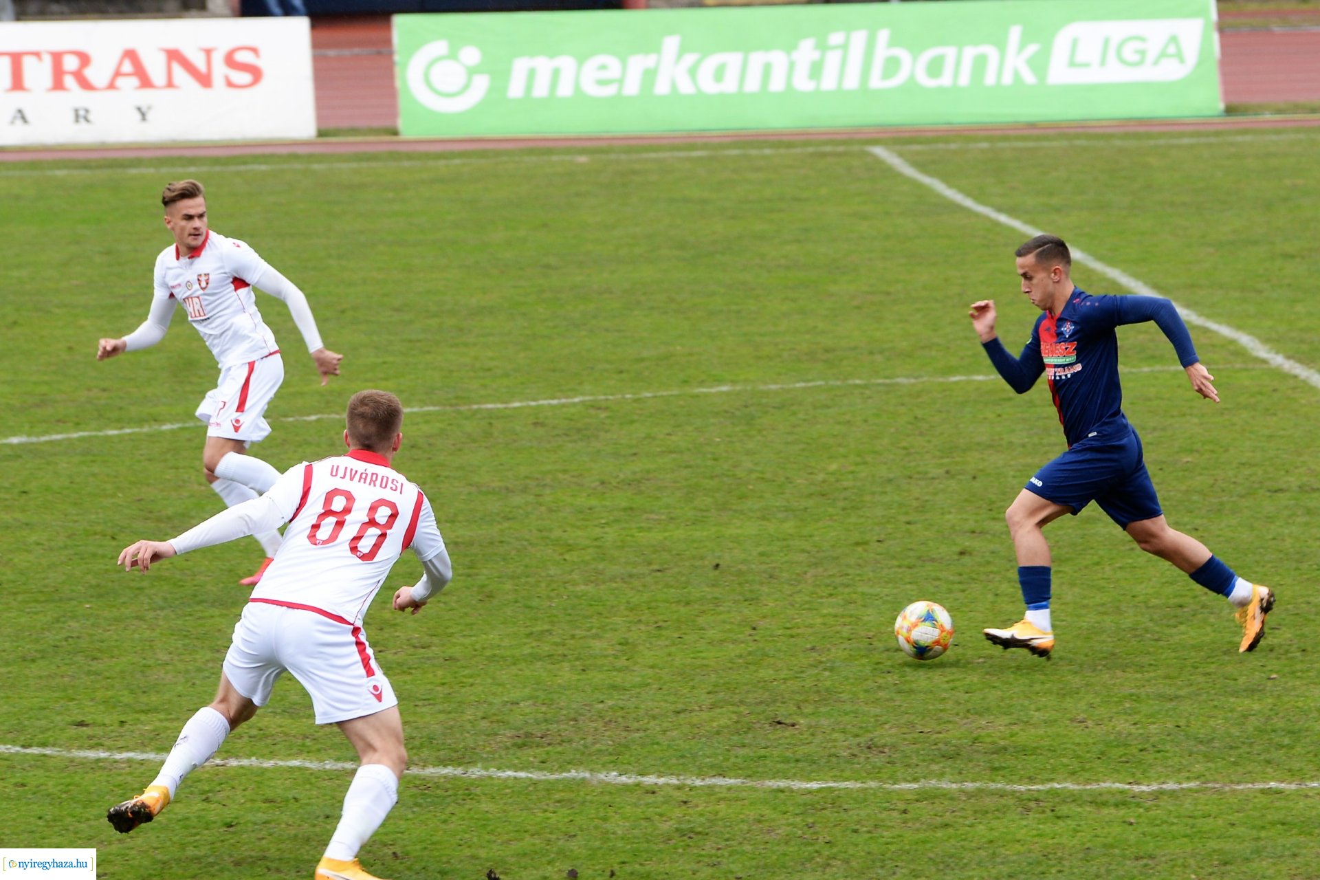 Nyiregyhaza Spartacus - Szentlőrinc labdarúgó mérkőzés