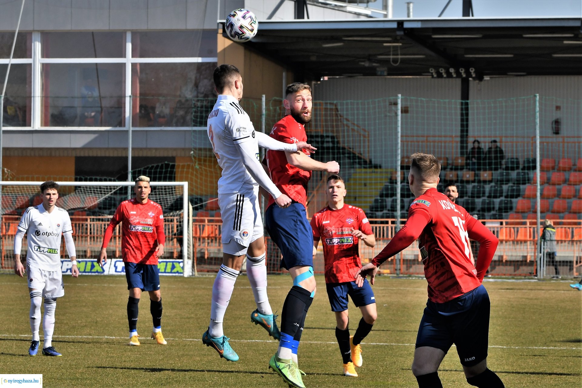 Nyíregyháza Spartacus - Vasas labdarúgó mérkőzés - 2022. tavasz