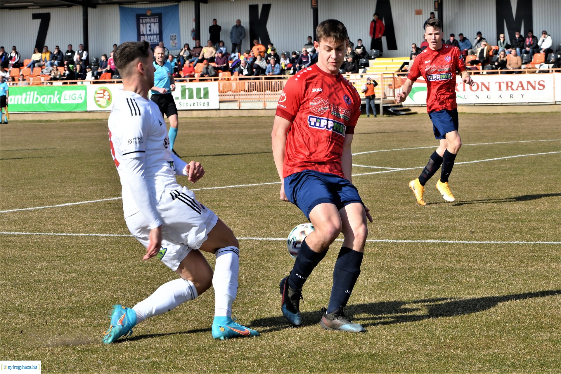 Nyíregyháza Spartacus - Vasas labdarúgó mérkőzés - 2022. tavasz