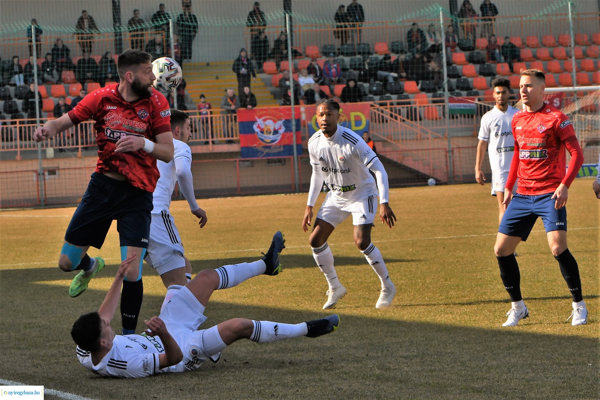 Nyíregyháza Spartacus - Vasas labdarúgó mérkőzés - 2022. tavasz