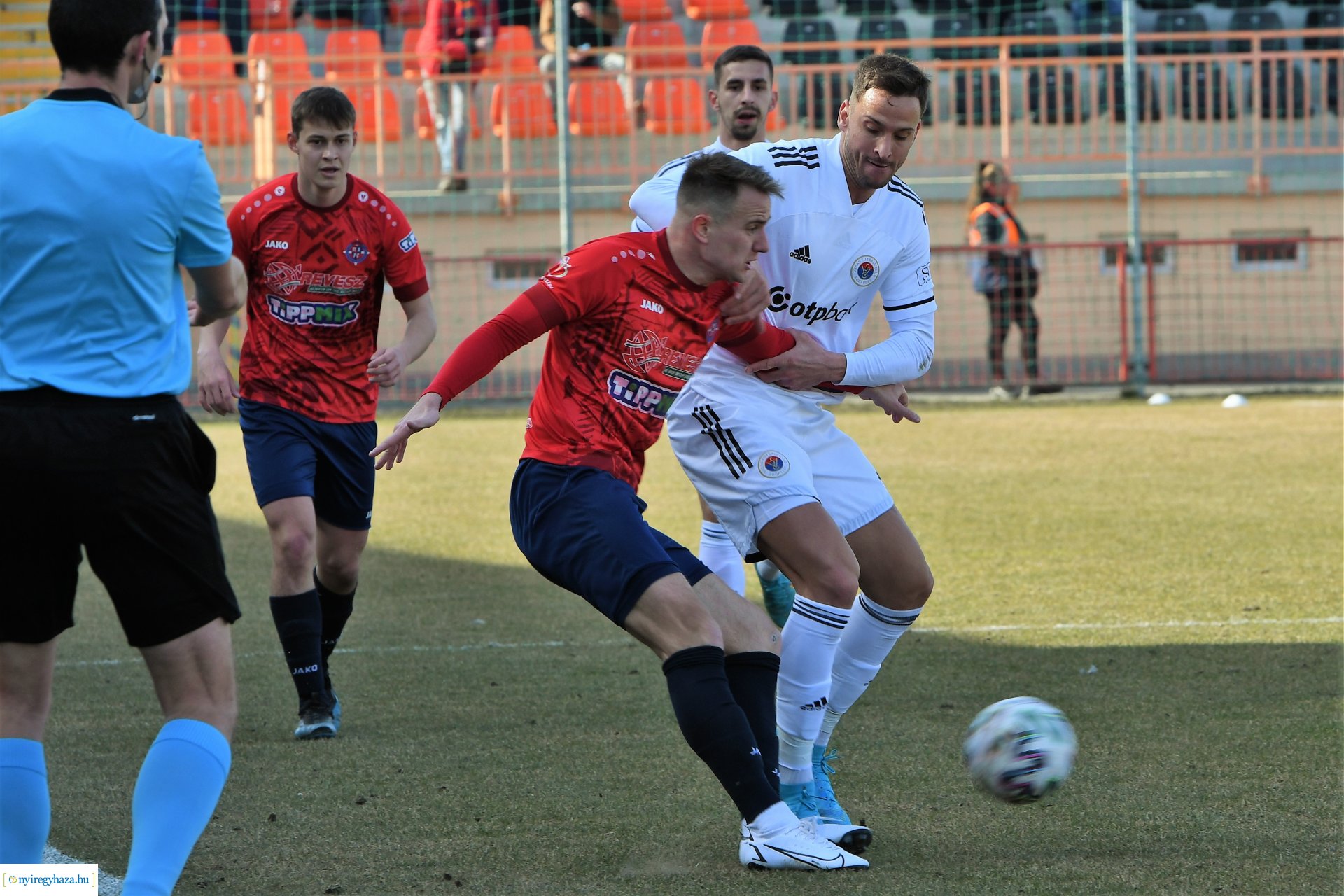 Nyíregyháza Spartacus - Vasas labdarúgó mérkőzés - 2022. tavasz