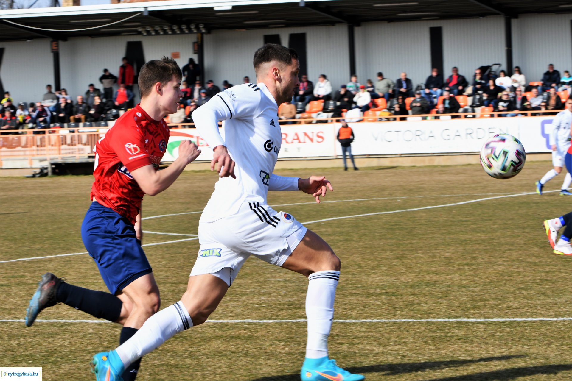 Nyíregyháza Spartacus - Vasas labdarúgó mérkőzés - 2022. tavasz