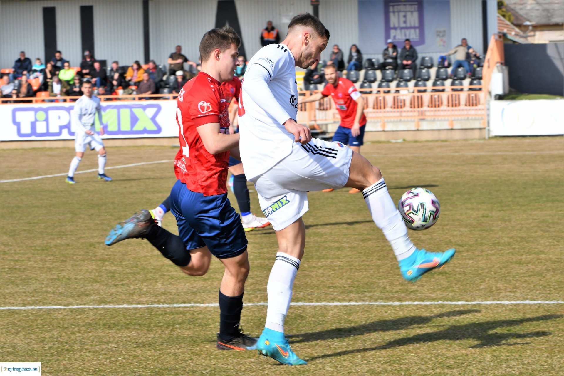 Nyíregyháza Spartacus - Vasas labdarúgó mérkőzés - 2022. tavasz