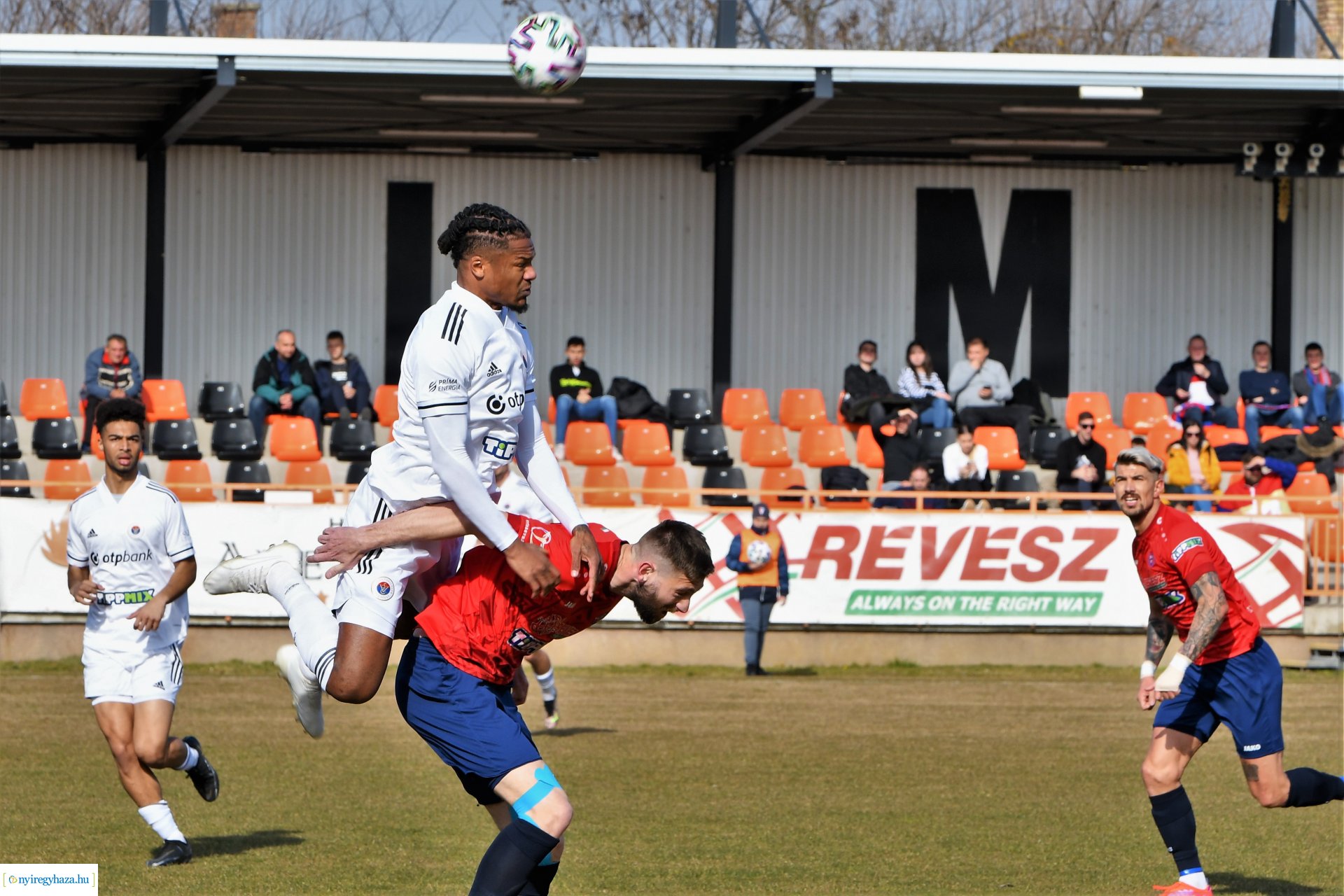 Nyíregyháza Spartacus - Vasas labdarúgó mérkőzés - 2022. tavasz