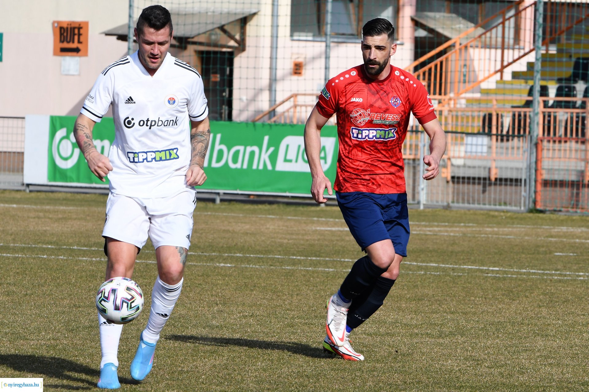 Nyíregyháza Spartacus - Vasas labdarúgó mérkőzés - 2022. tavasz