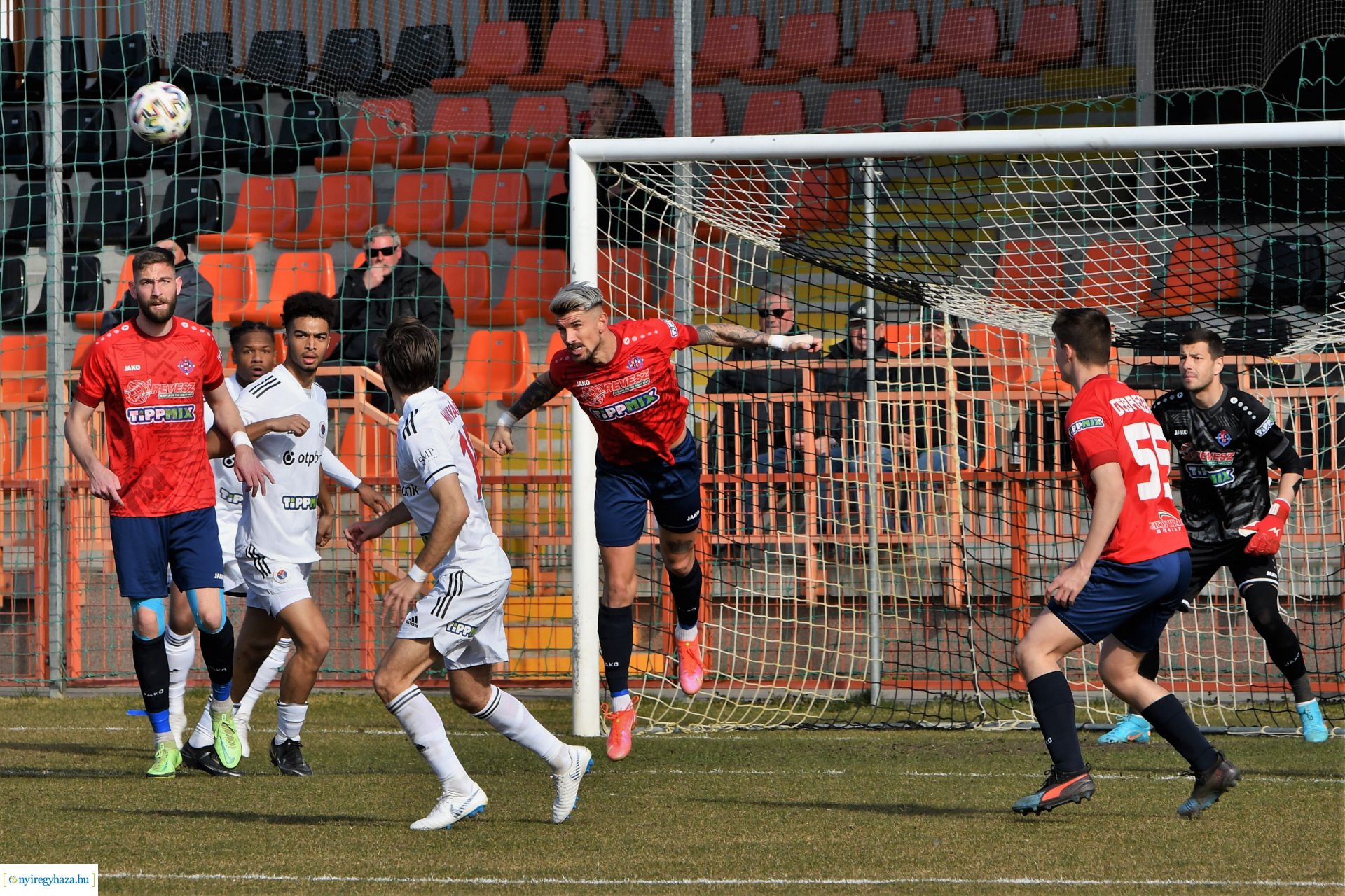 Nyíregyháza Spartacus - Vasas labdarúgó mérkőzés - 2022. tavasz