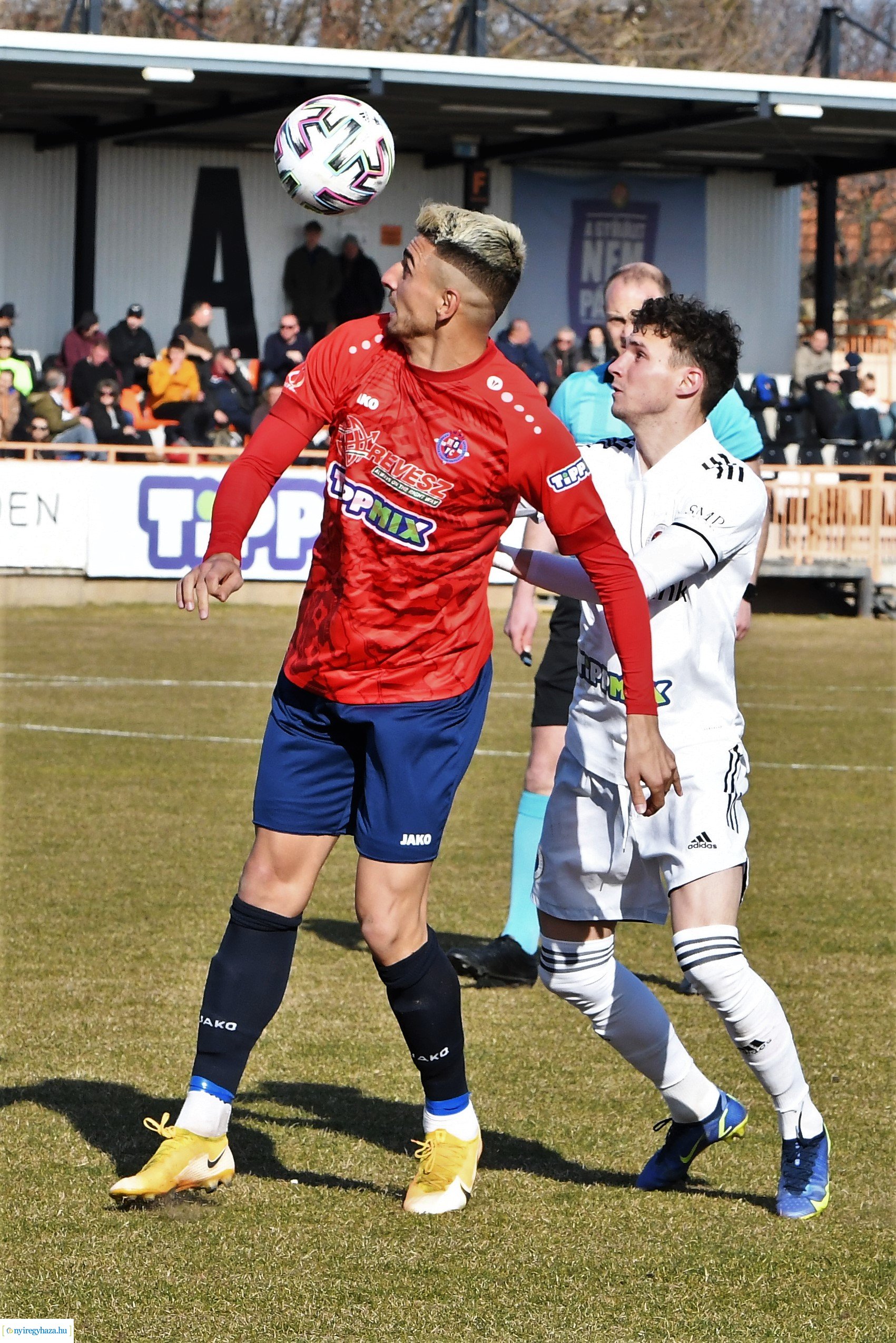 Nyíregyháza Spartacus - Vasas labdarúgó mérkőzés - 2022. tavasz