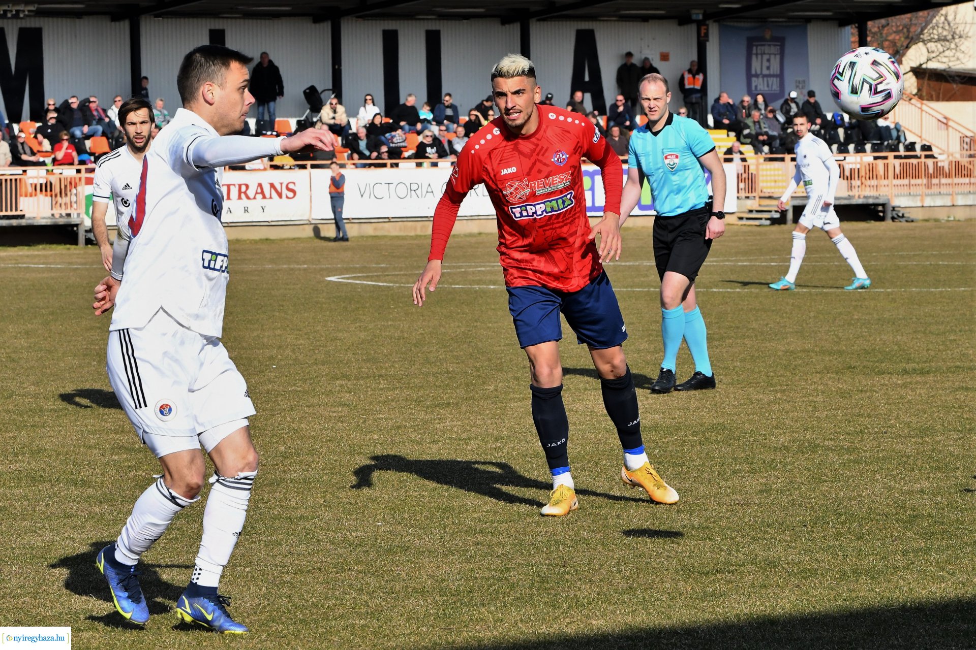 Nyíregyháza Spartacus - Vasas labdarúgó mérkőzés - 2022. tavasz