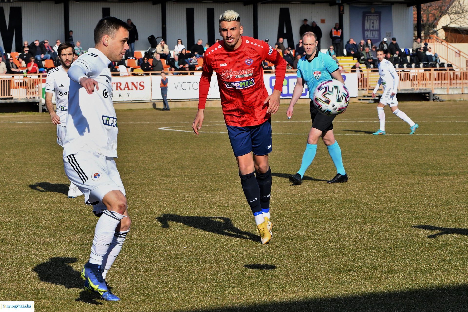 Nyíregyháza Spartacus - Vasas labdarúgó mérkőzés - 2022. tavasz